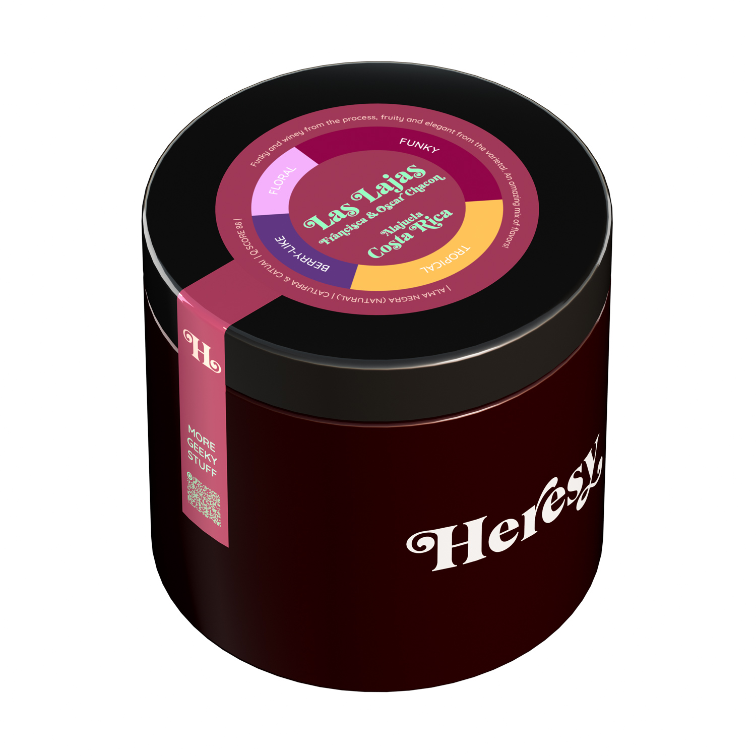 Heresy - kawa ziarnista Kostaryka Las Lajas Alma Negra Natural Filter 252 g