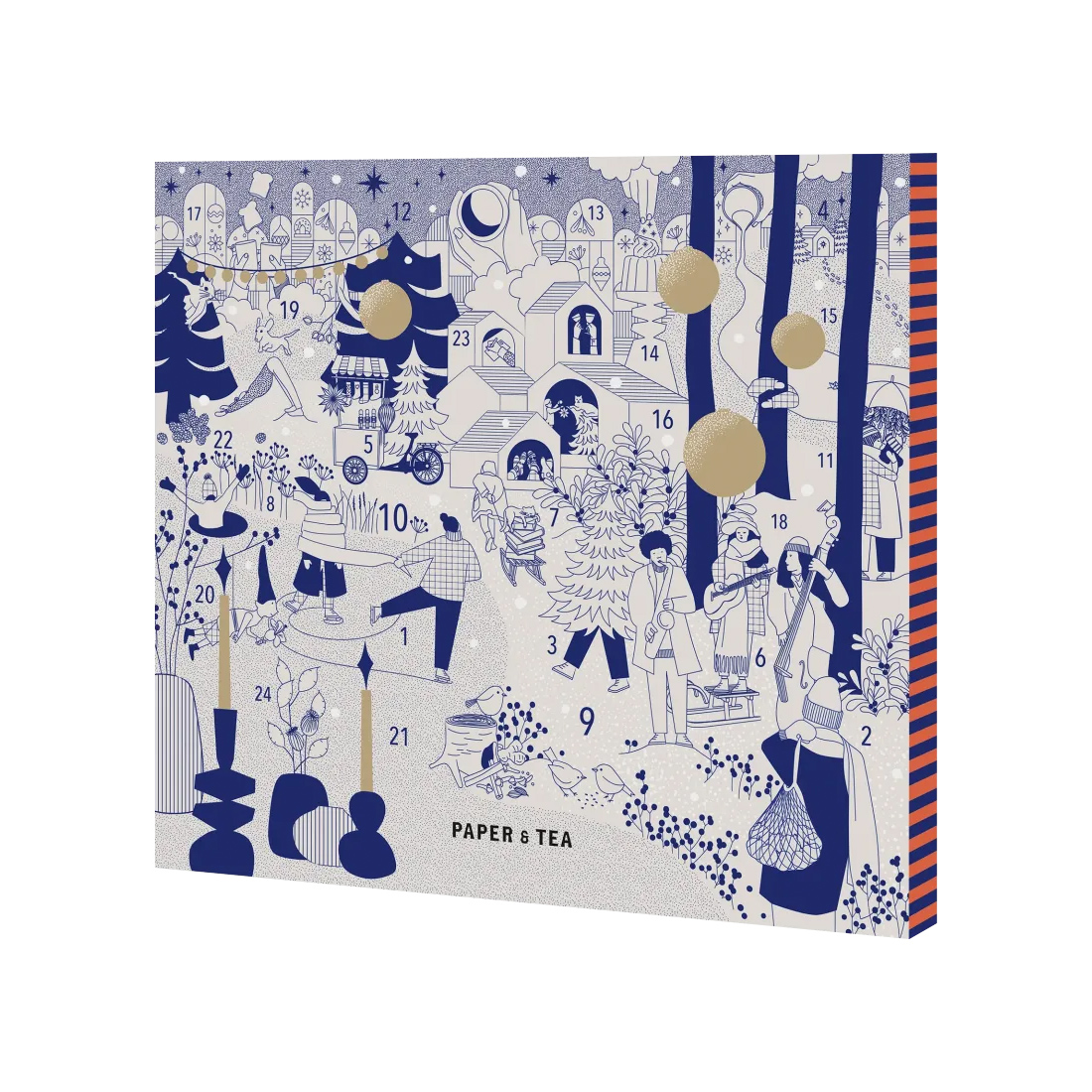 Paper & Tea Winter 2025 - Kalendarz adwentowy