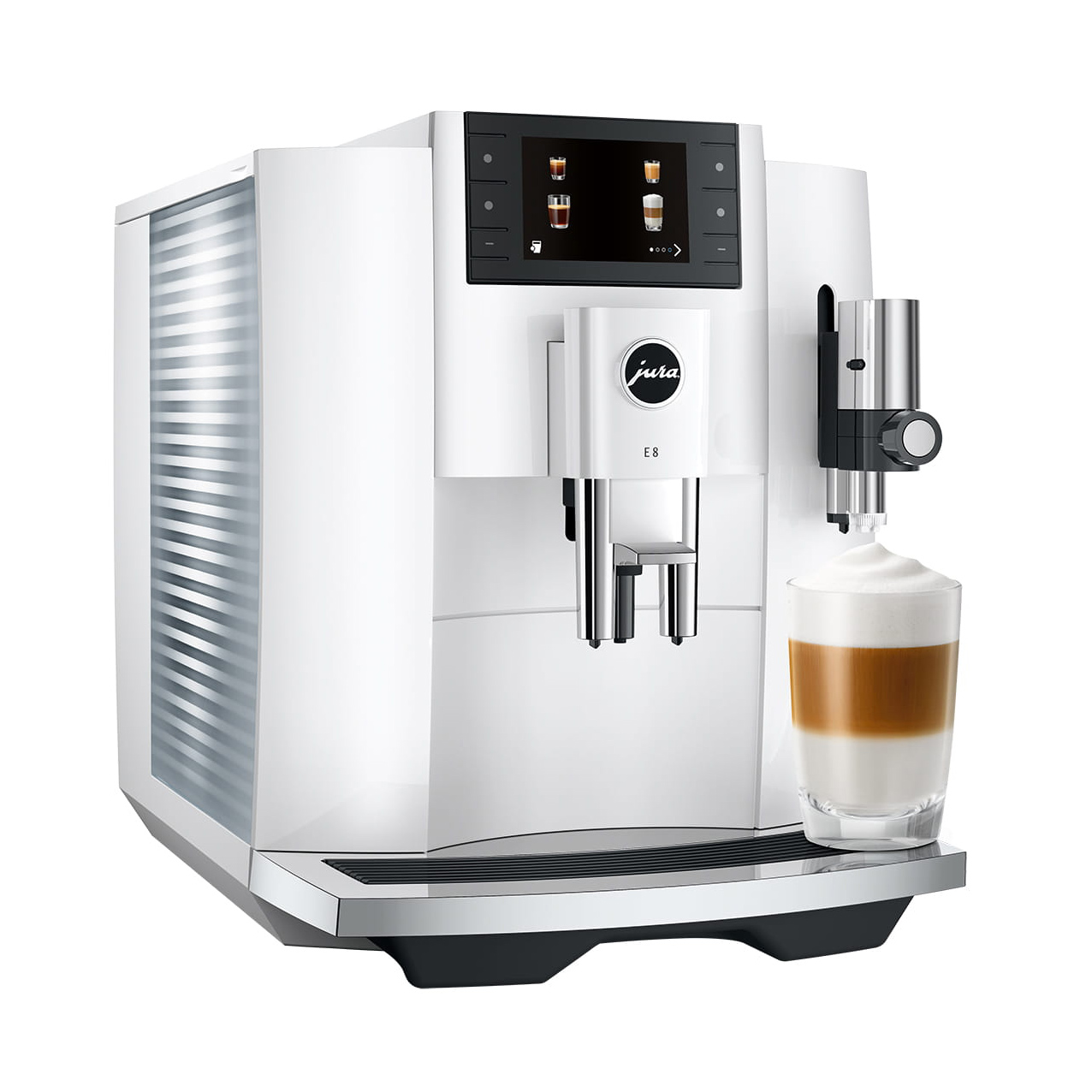 Jura - E8 Piano White (EC)