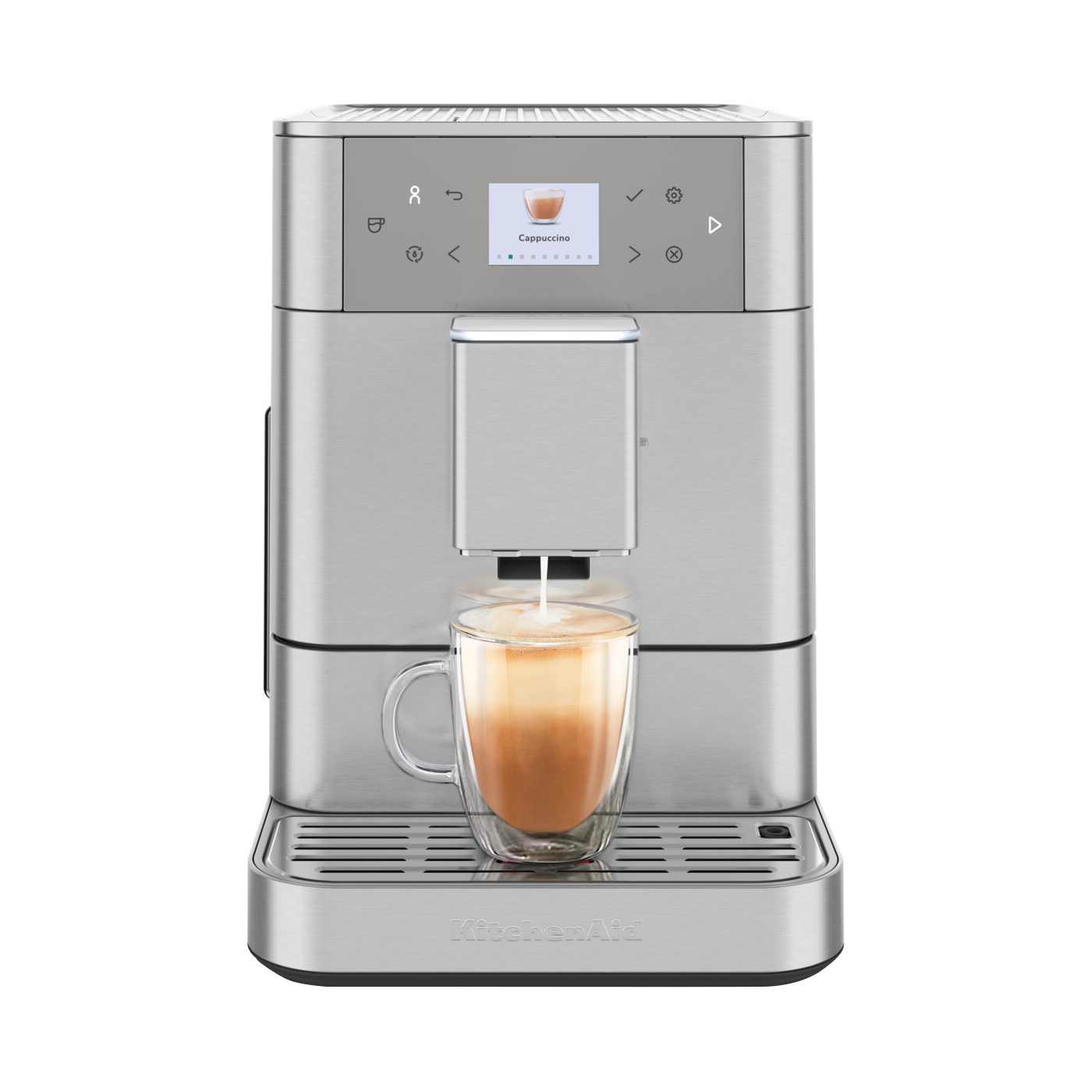 KitchenAid - Automatic Espresso Machine KF6 inox