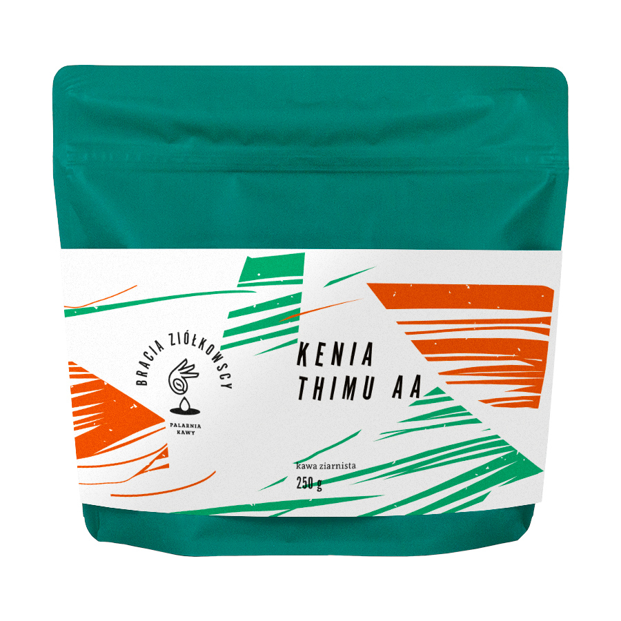 Bracia Ziółkowscy - kawa ziarnista Kenia Thimu Washed Filter 250 g