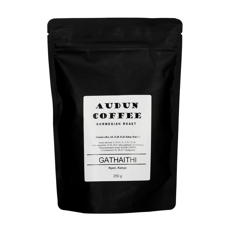 Audun Coffee - Kenia Gathaithi AA Washed Filter 250g