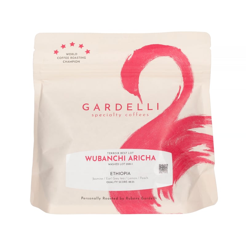 Gardelli Specialty Coffees - Etiopia Wubanchi Aricha Washed Omniroast 250g
