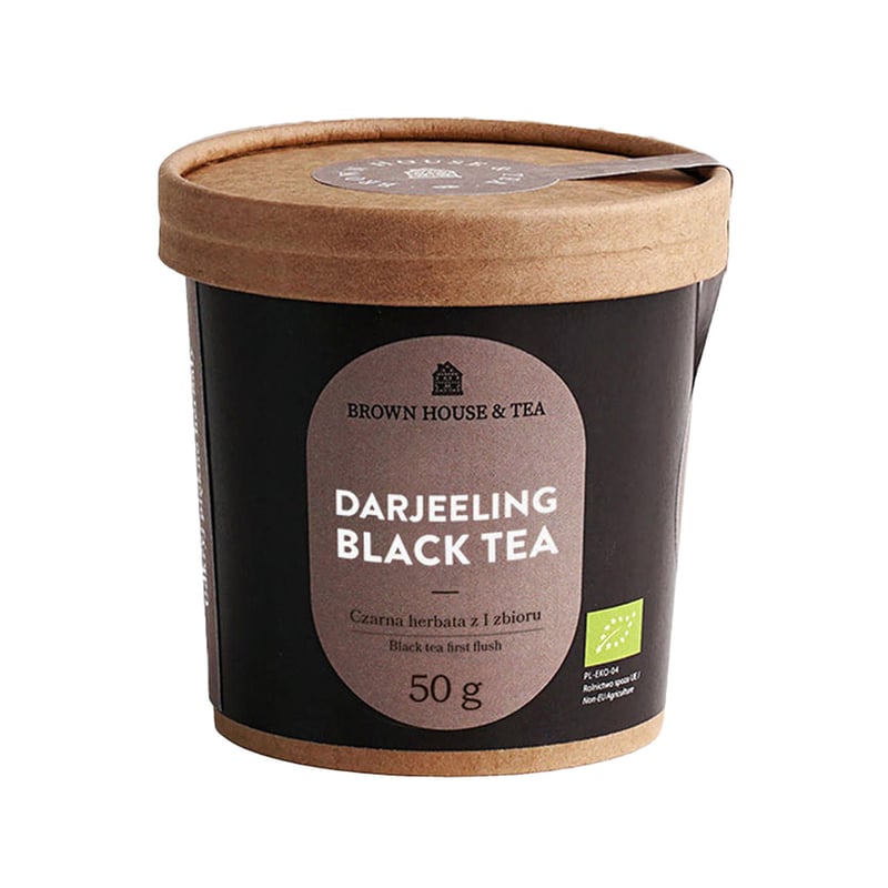 Brown House & Tea - Darjeeling Black Tea - Herbata sypana 50g
