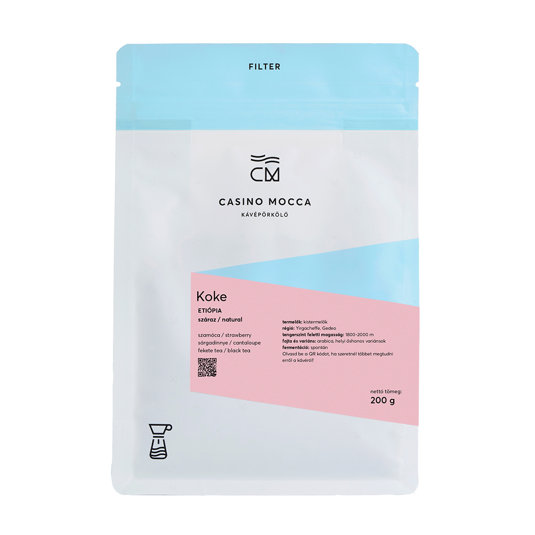 Casino Mocca - Ethiopia Koke Natural Filter 200 g