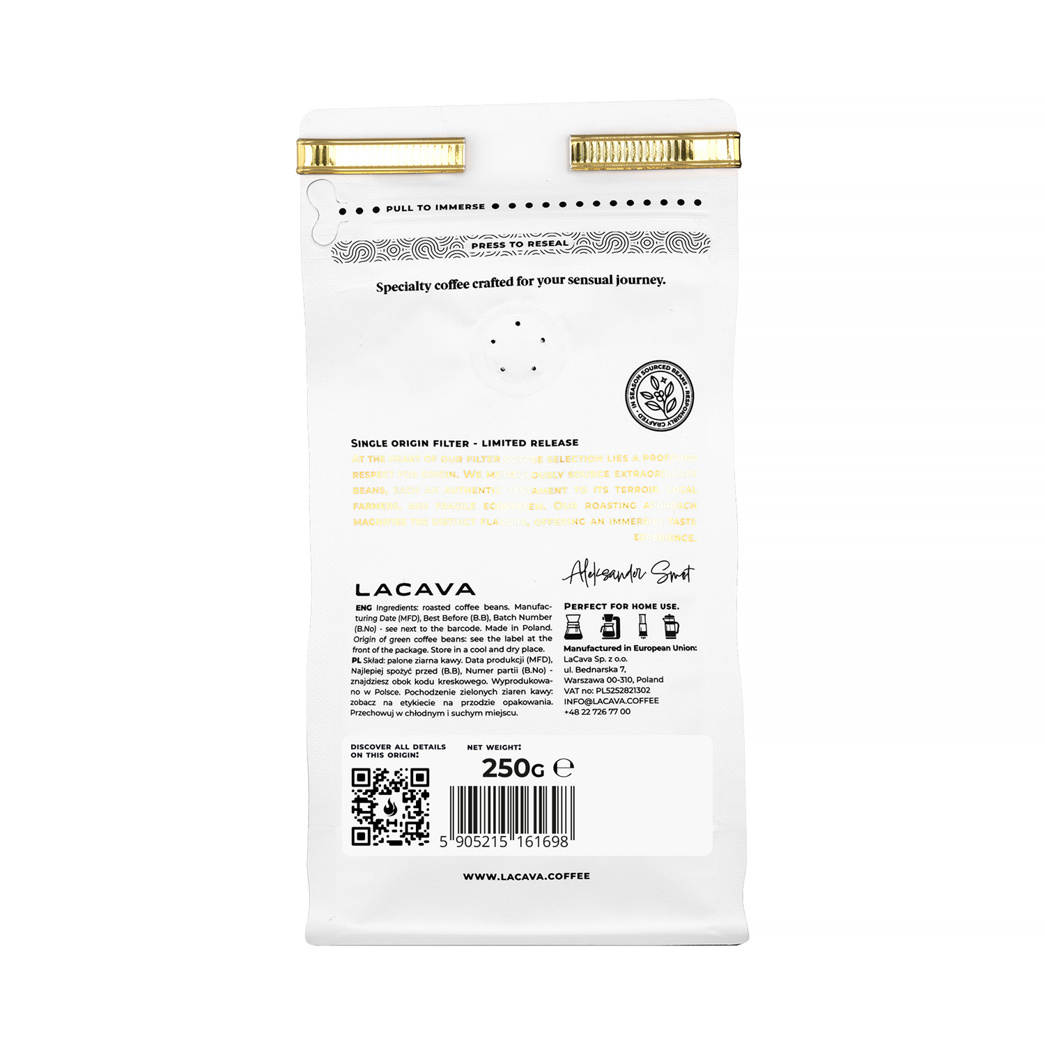 LaCava - Guatemala La Maravilla Washed Filter 250g