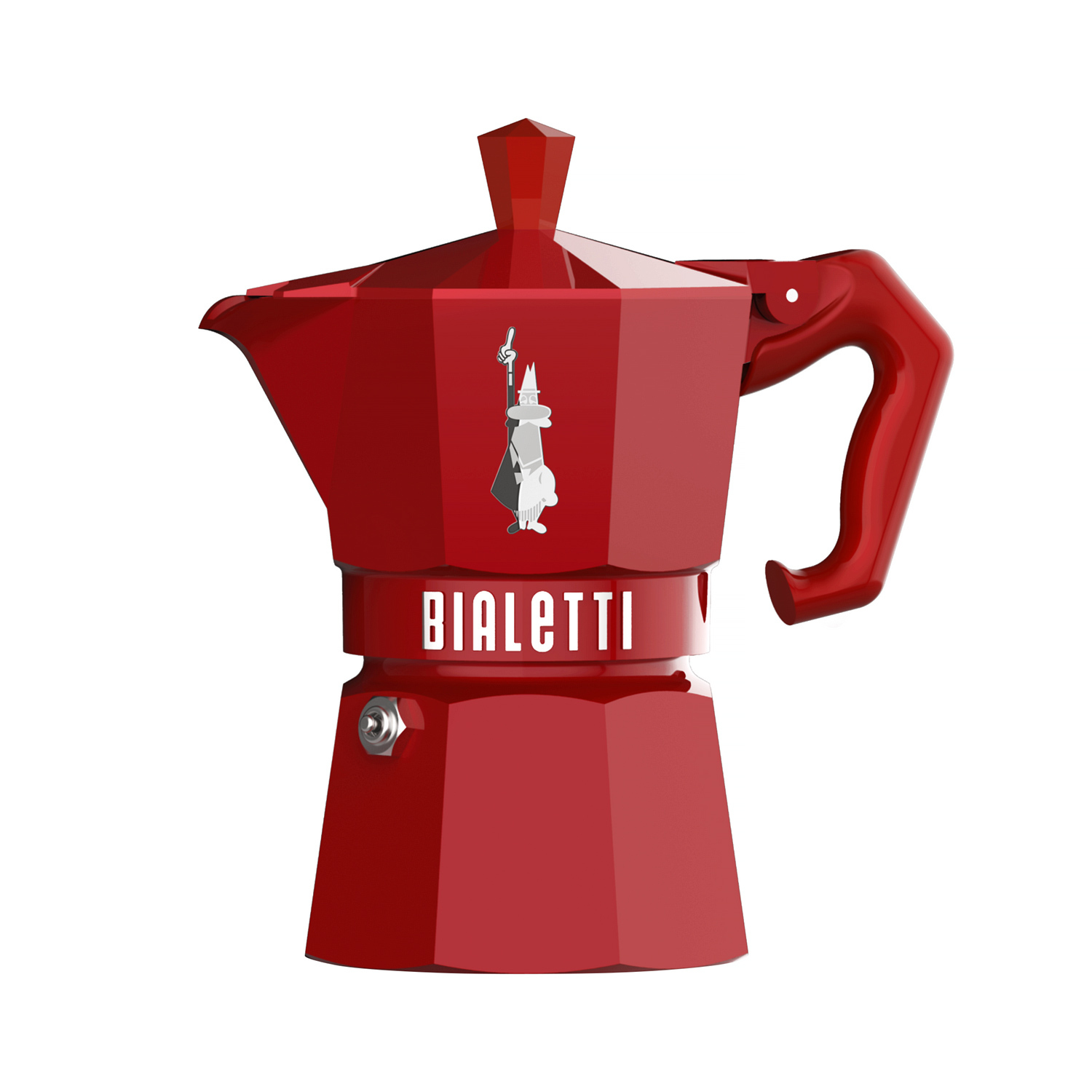 Bialetti - Exclusive - Moka Express 3tz Czerwona