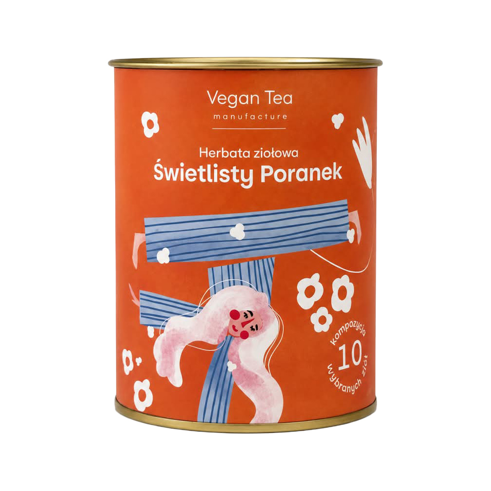 Vegan Tea - herbal infusion Świetlisty Poranek 55 g