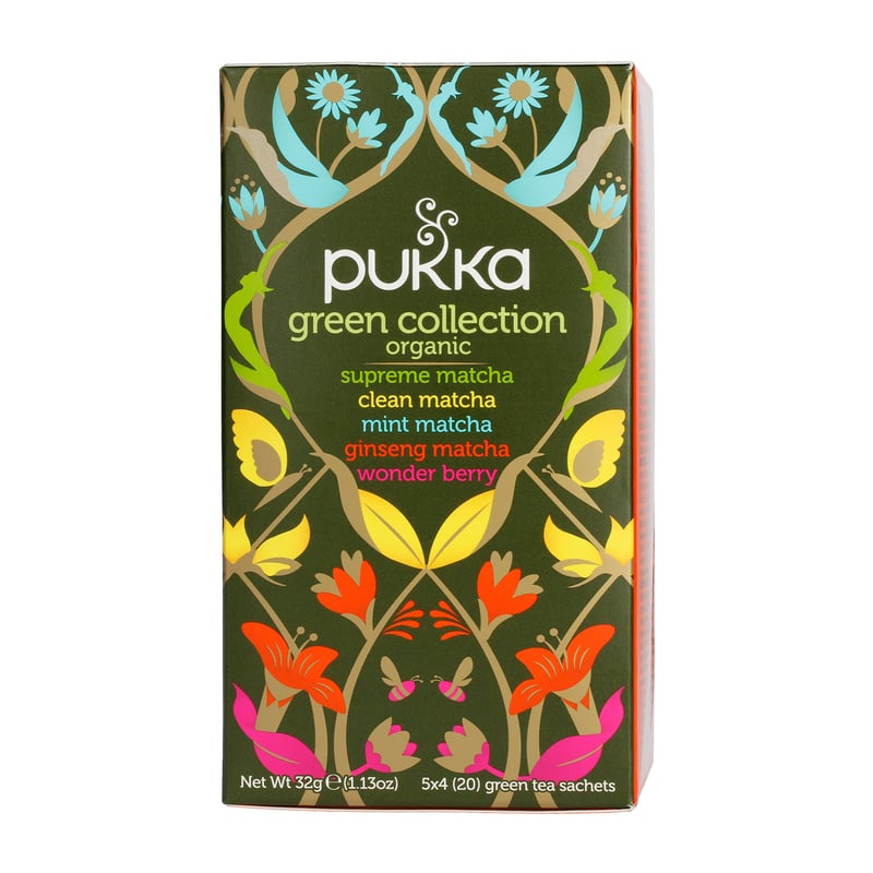 Pukka - Green Collection BIO - Herbata 20 saszetek