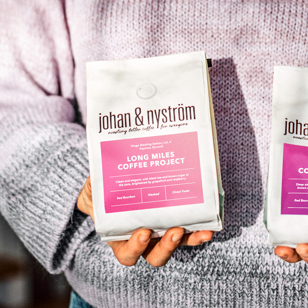 Johan & Nyström - kawa ziarnista Burundi Long Miles Ninga Washed Filter 250 g