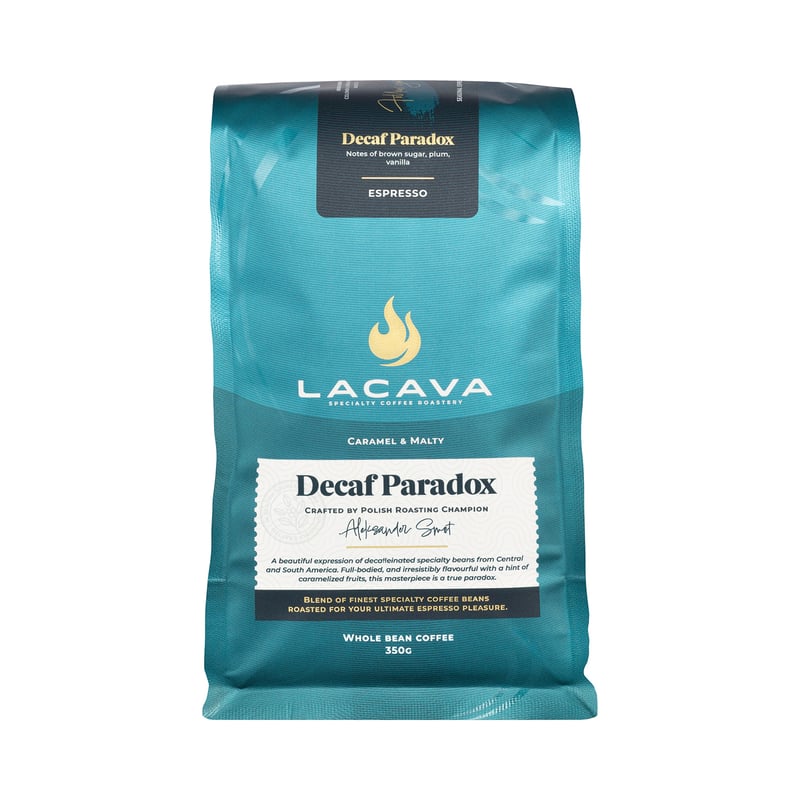 LaCava - Paradox Espresso - Kawa Bezkofeinowa 350g