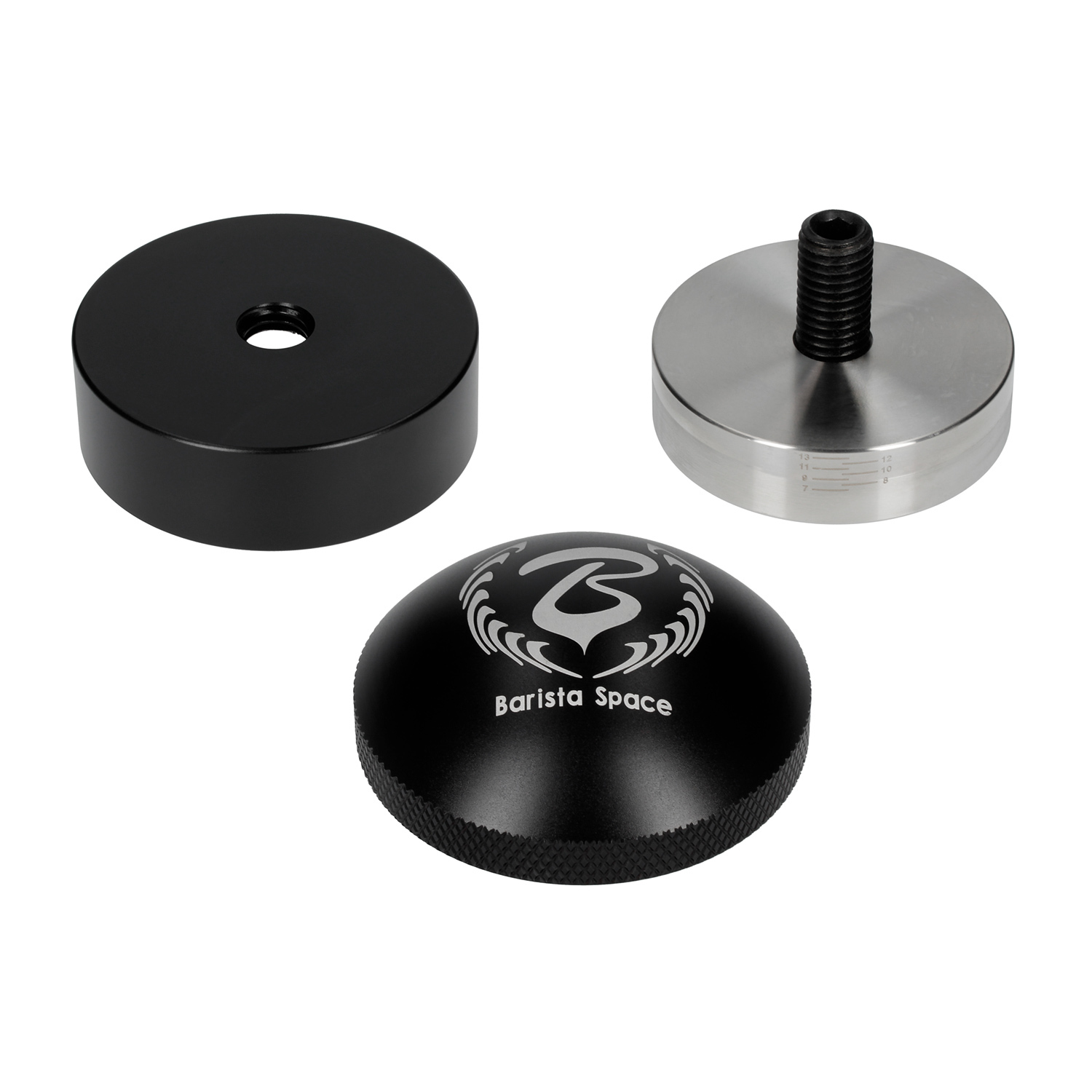 Barista Space - C2 Coffee Tamper Black - Czarny tamper 58mm