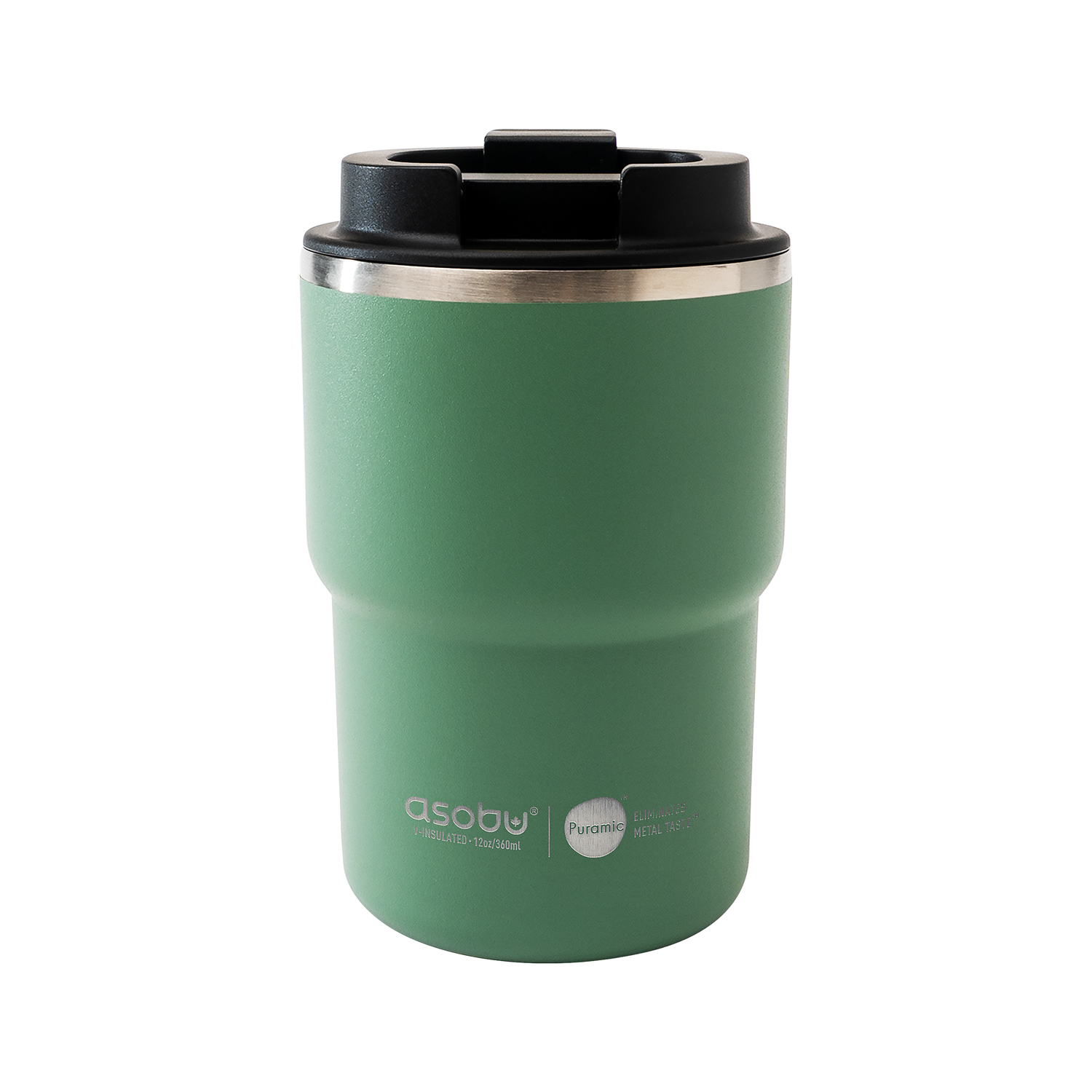 Asobu - Mini Pick Me Up Zielony - Kubek termiczny 360 ml