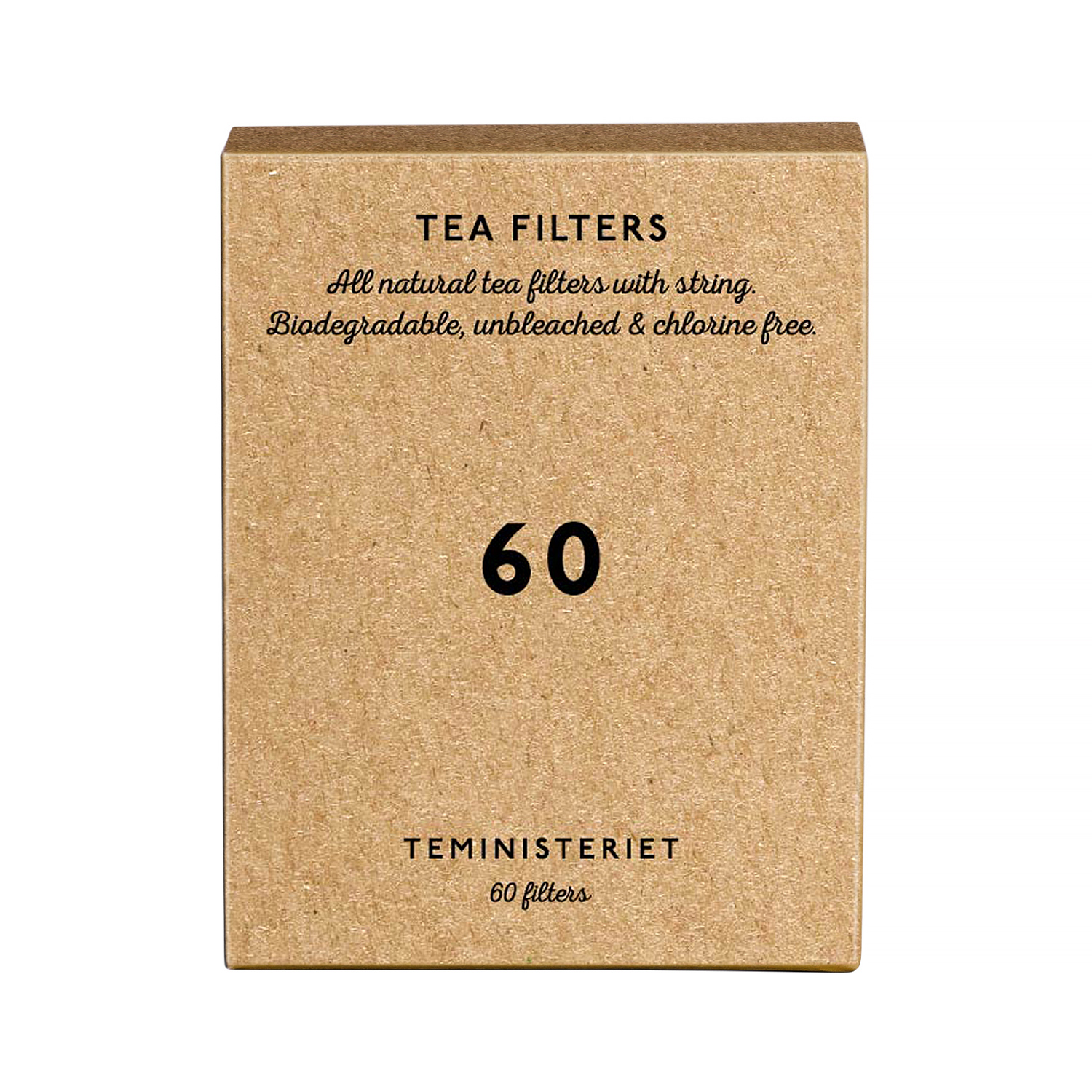 Teministeriet - Paper Filters - 60 Pieces