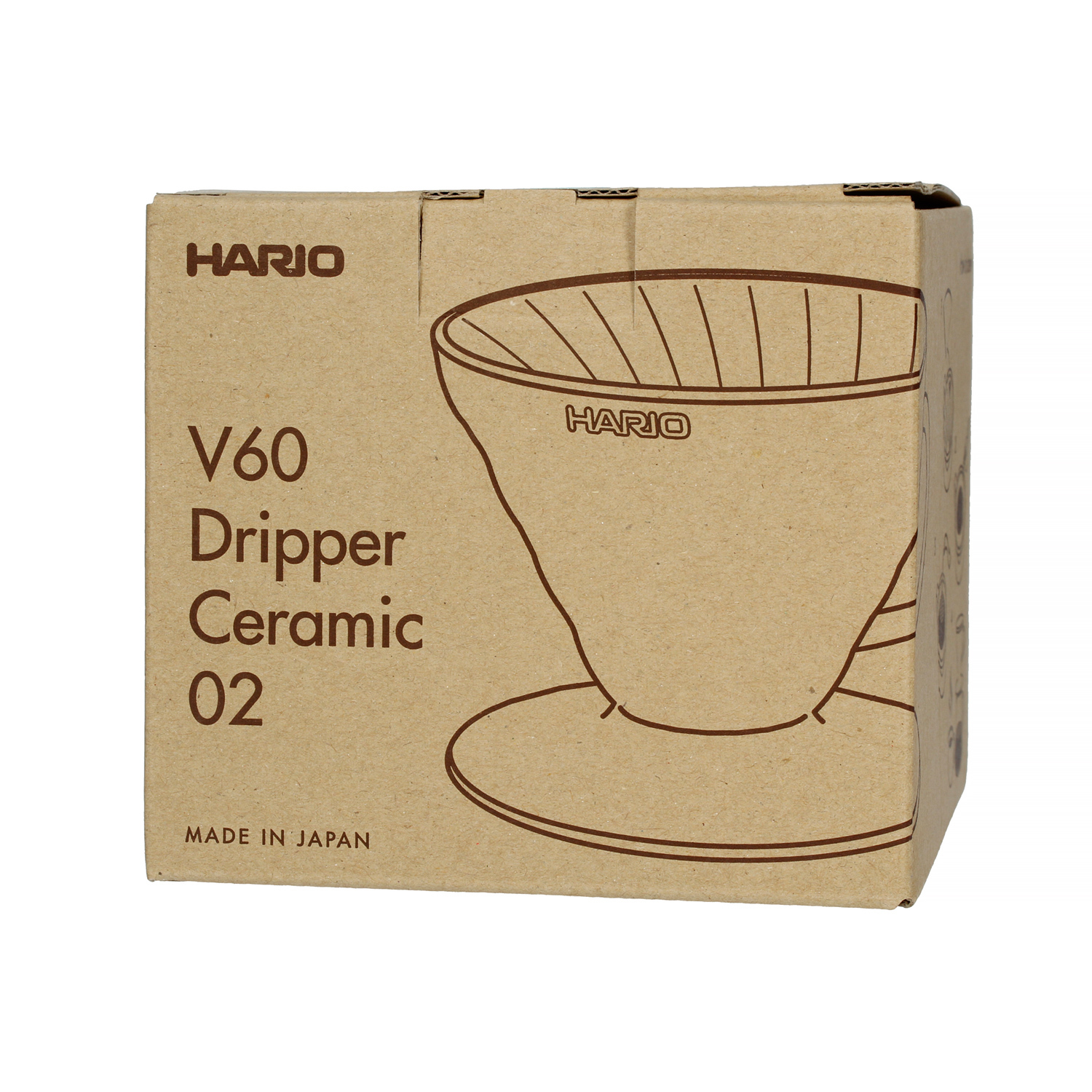 Hario ceramiczny Drip V60-02 szary |VDC-02-GR-UEX|