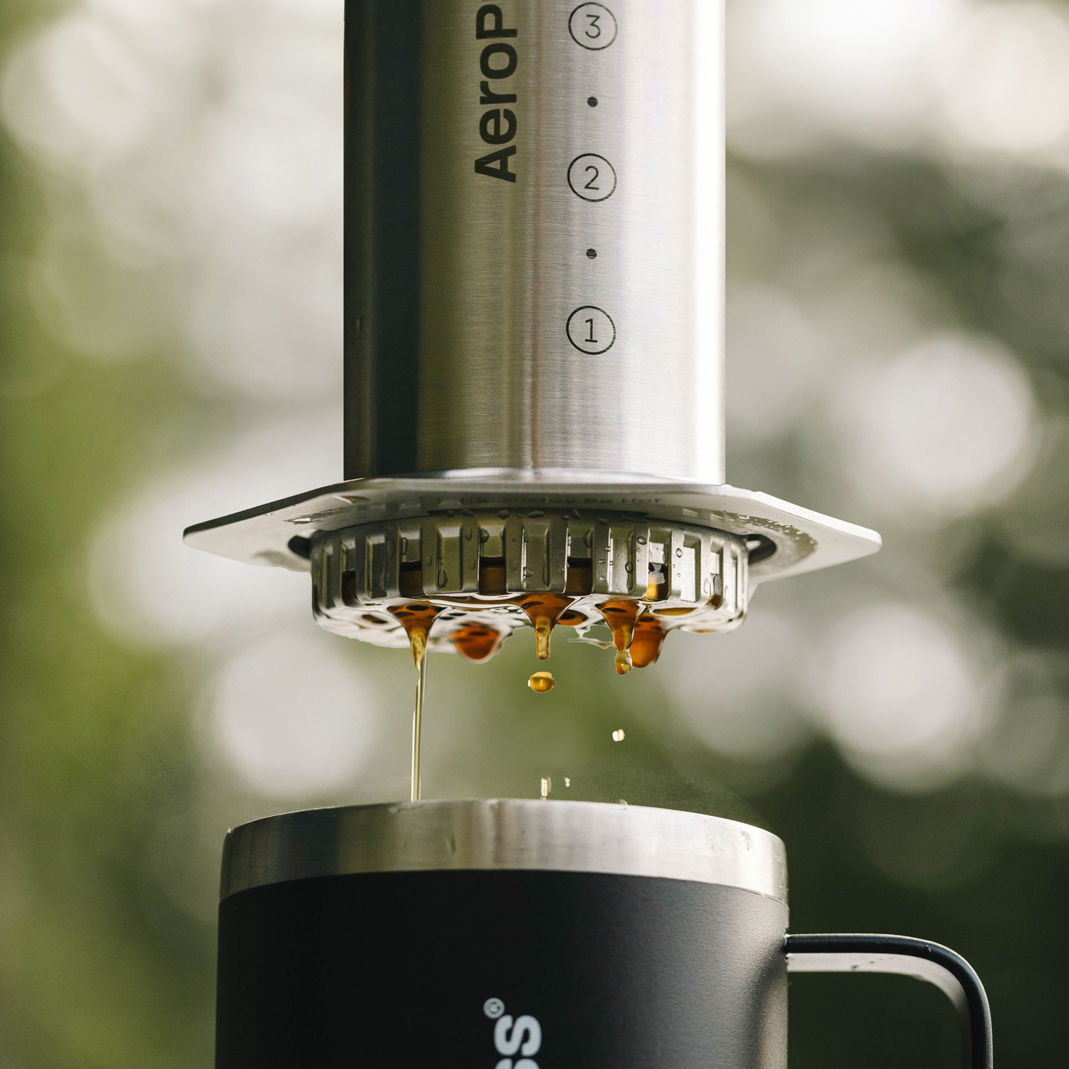 Aeropress - Zaparzacz do kawy Steel 
