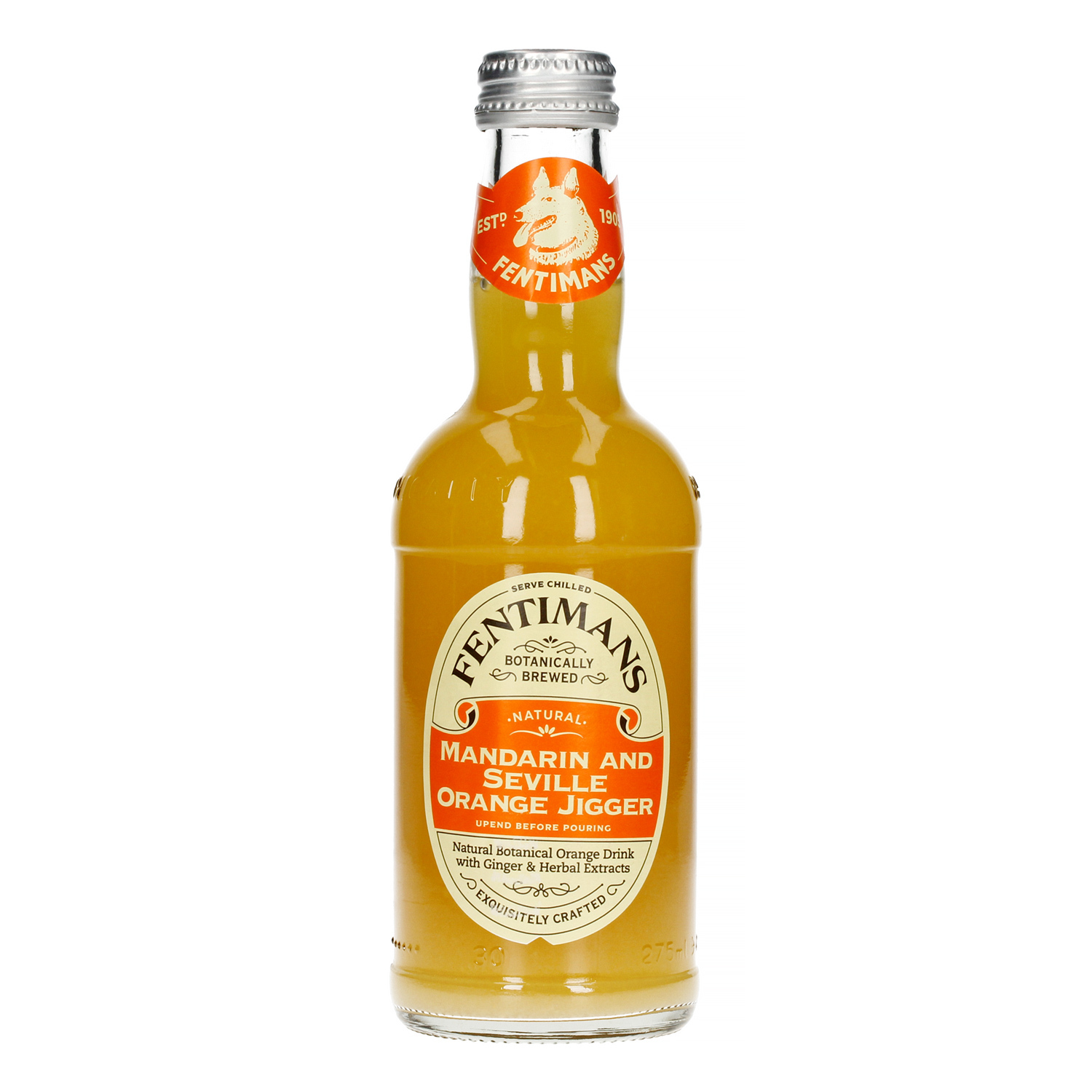 Fentimans Mandarin & Seville Orange Jigger - Drink 275 ml