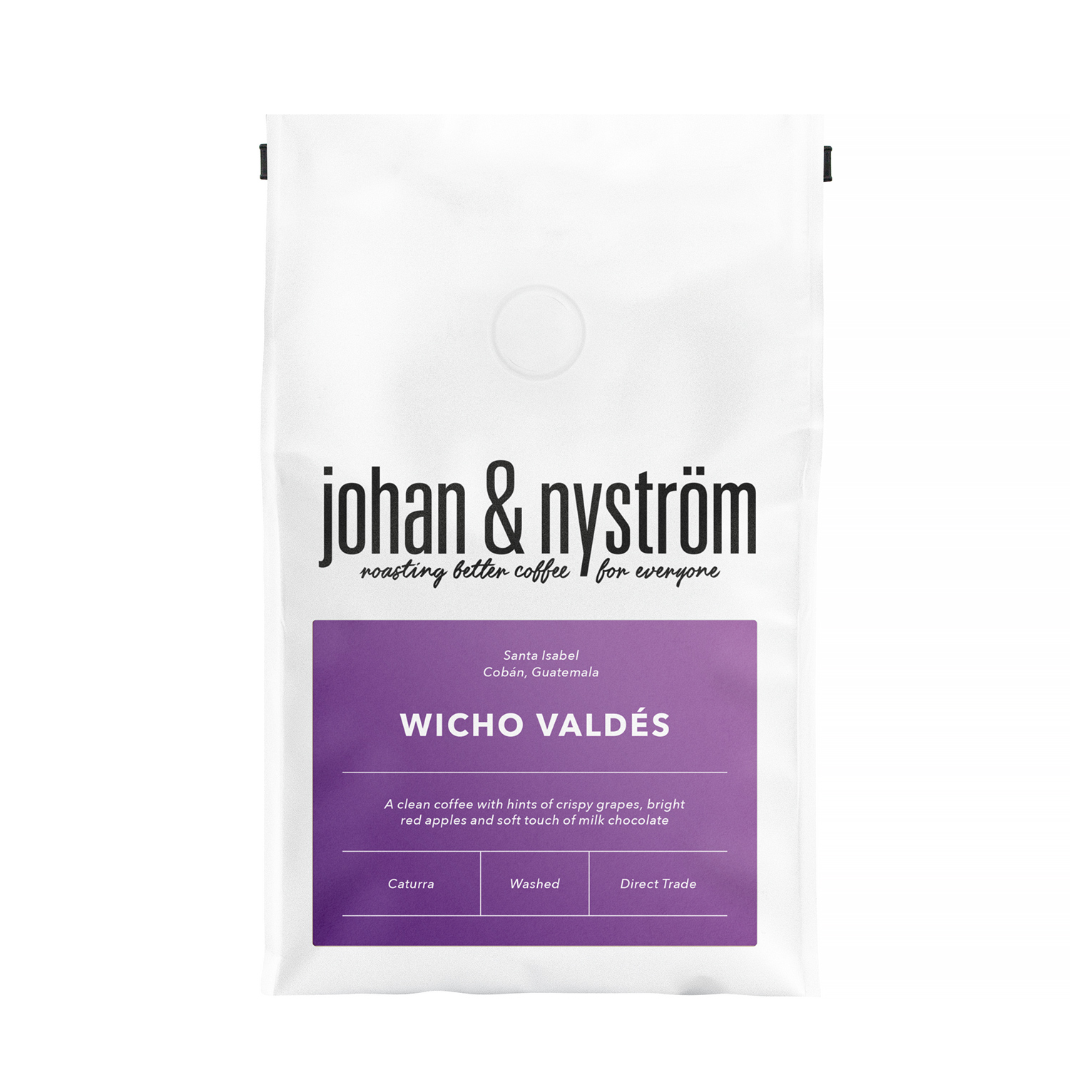 Johan & Nystrom -  kawa ziarnista Guatemala Wicho Valdes Washed Filter 250 g