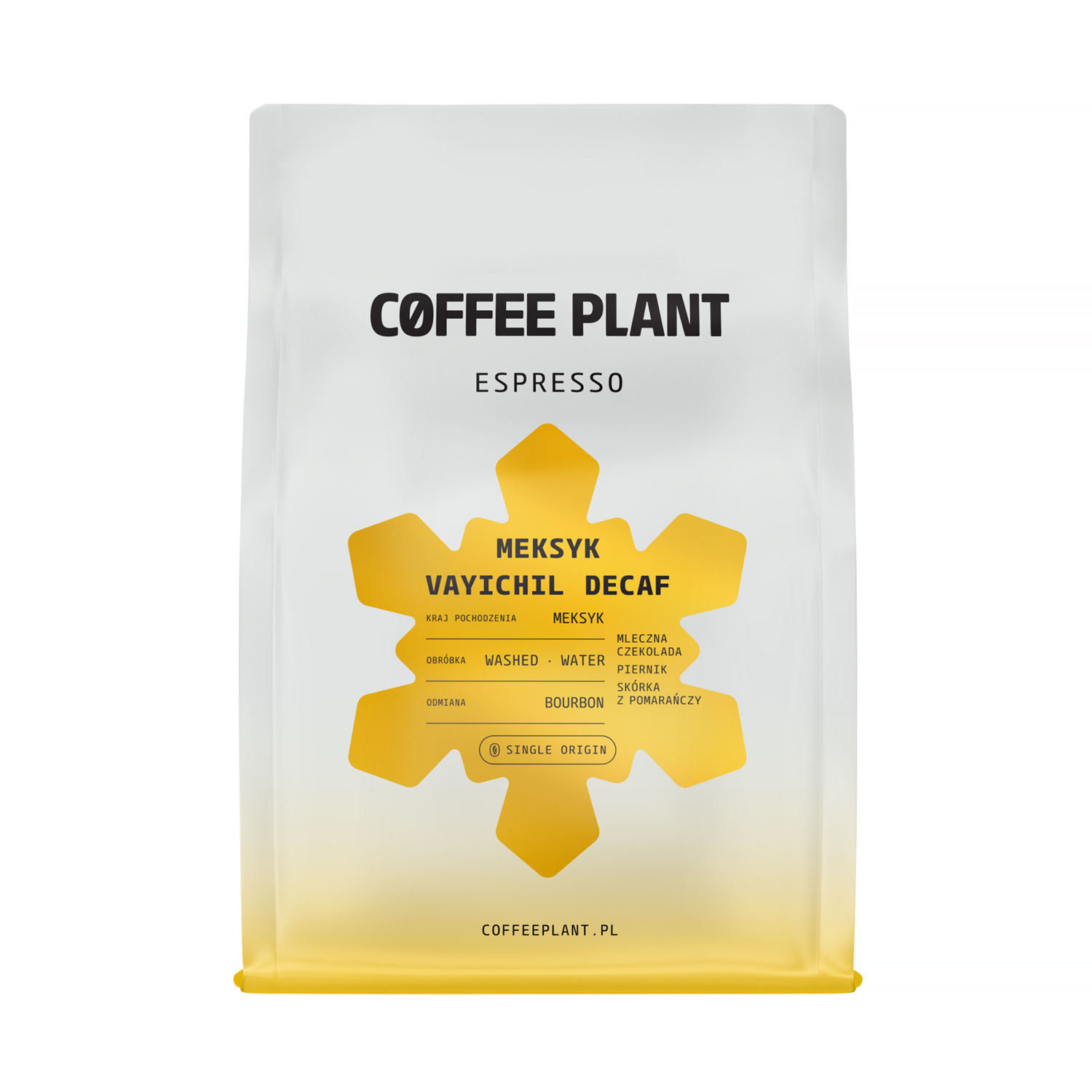 COFFEE PLANT - Mexico Vayichil Washed Decaf Espresso 250g