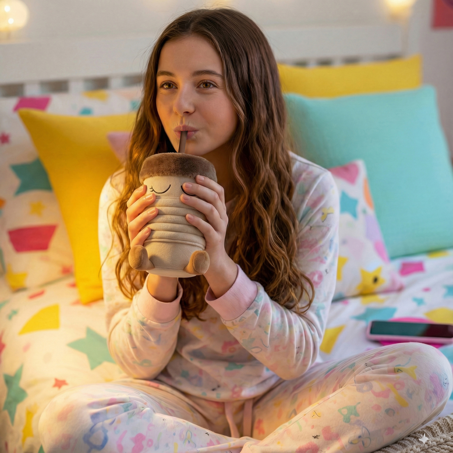 Asobu - Fuzzie Brewster- Kubek termiczny z pokrowcem pluszowym 360ml