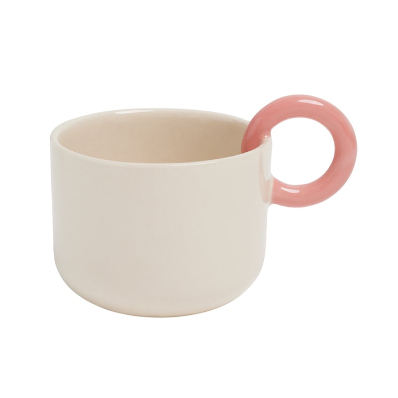 Ceramics 36 - Filiżanka ceramiczna 365 200ml różowe ucho