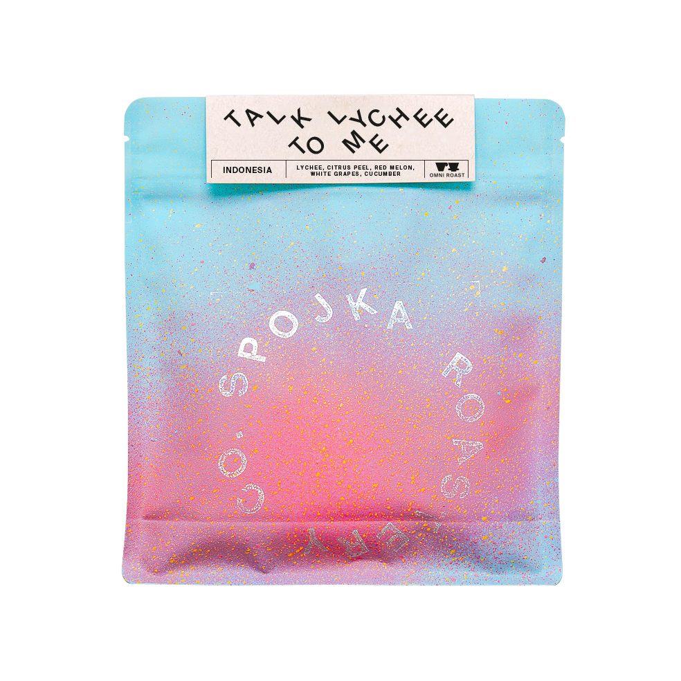 Spojka - kawa ziarnista Indonezja Talk To Me Anaerobic Washed Fruit Enzyme Infused Process Omniroast 200 g