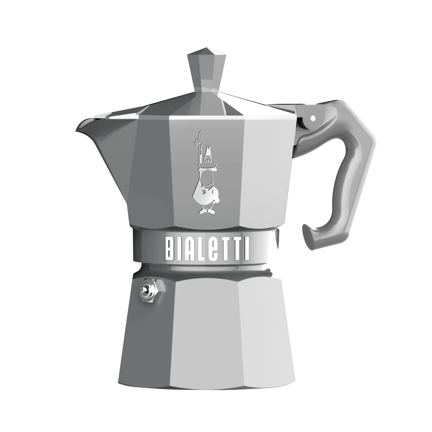 Bialetti - Exclusive - Moka Express 3tz Srebrna