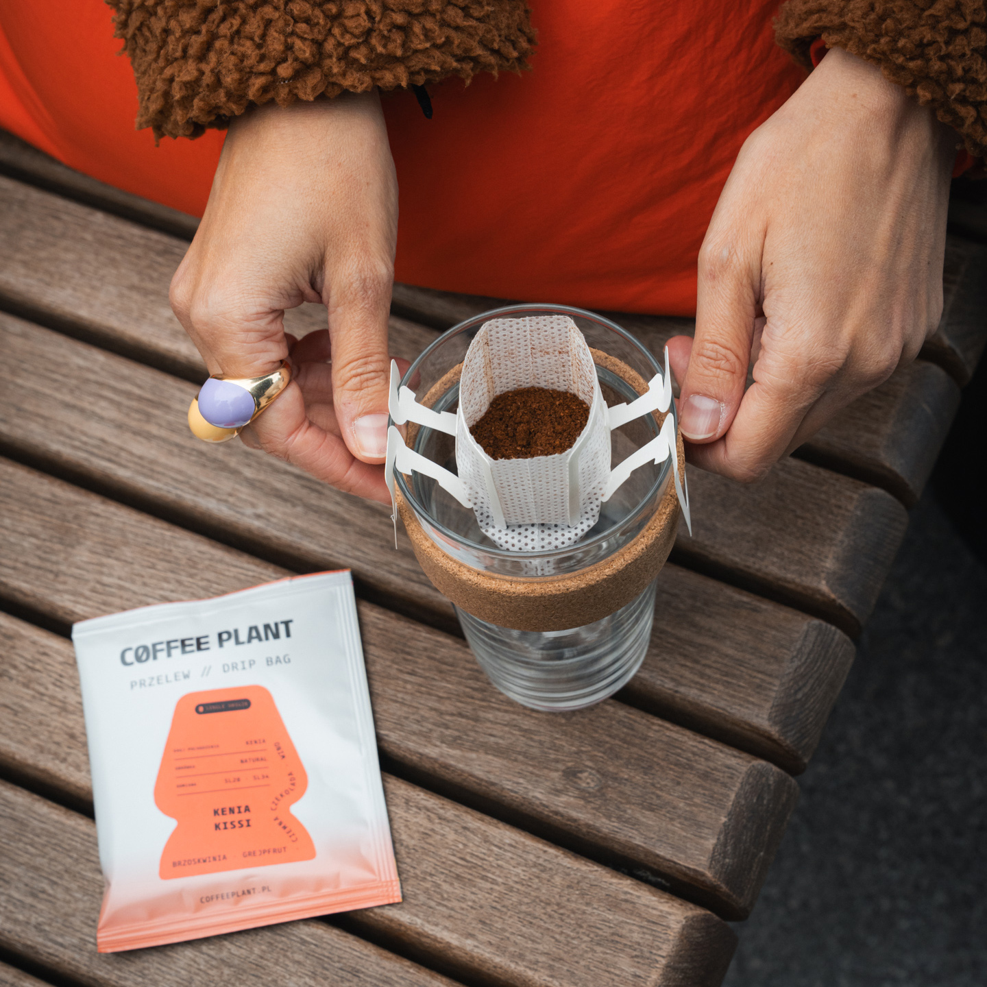 COFFEE PLANT - Kenia Kissi Drip Bag - 10 saszetek