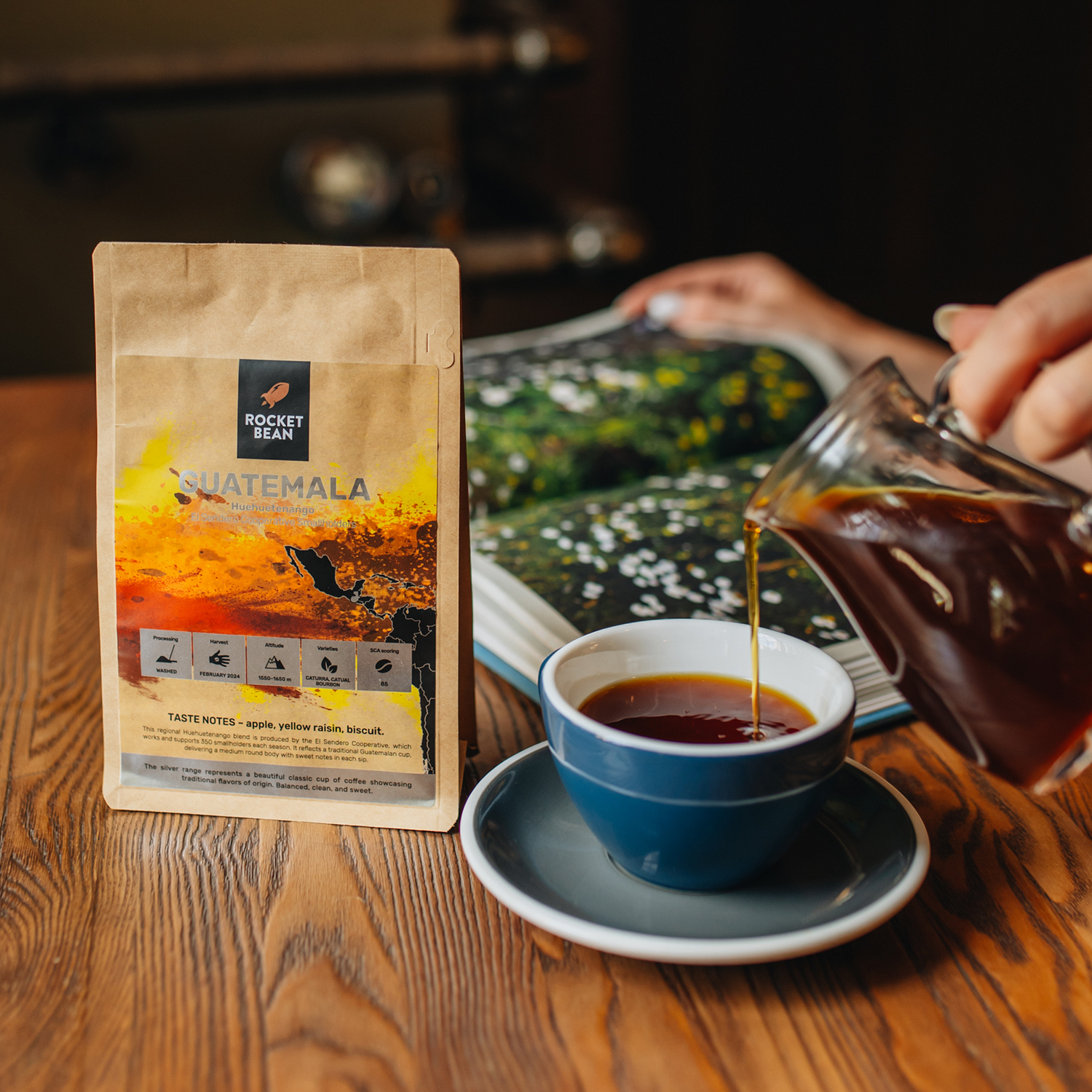 Rocket Bean - Guatemala Huehuetenango Washed Filter 200 g