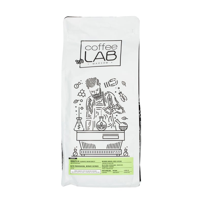 Coffeelab - Brazylia Igarape Rainforest Espresso 1kg (outlet)