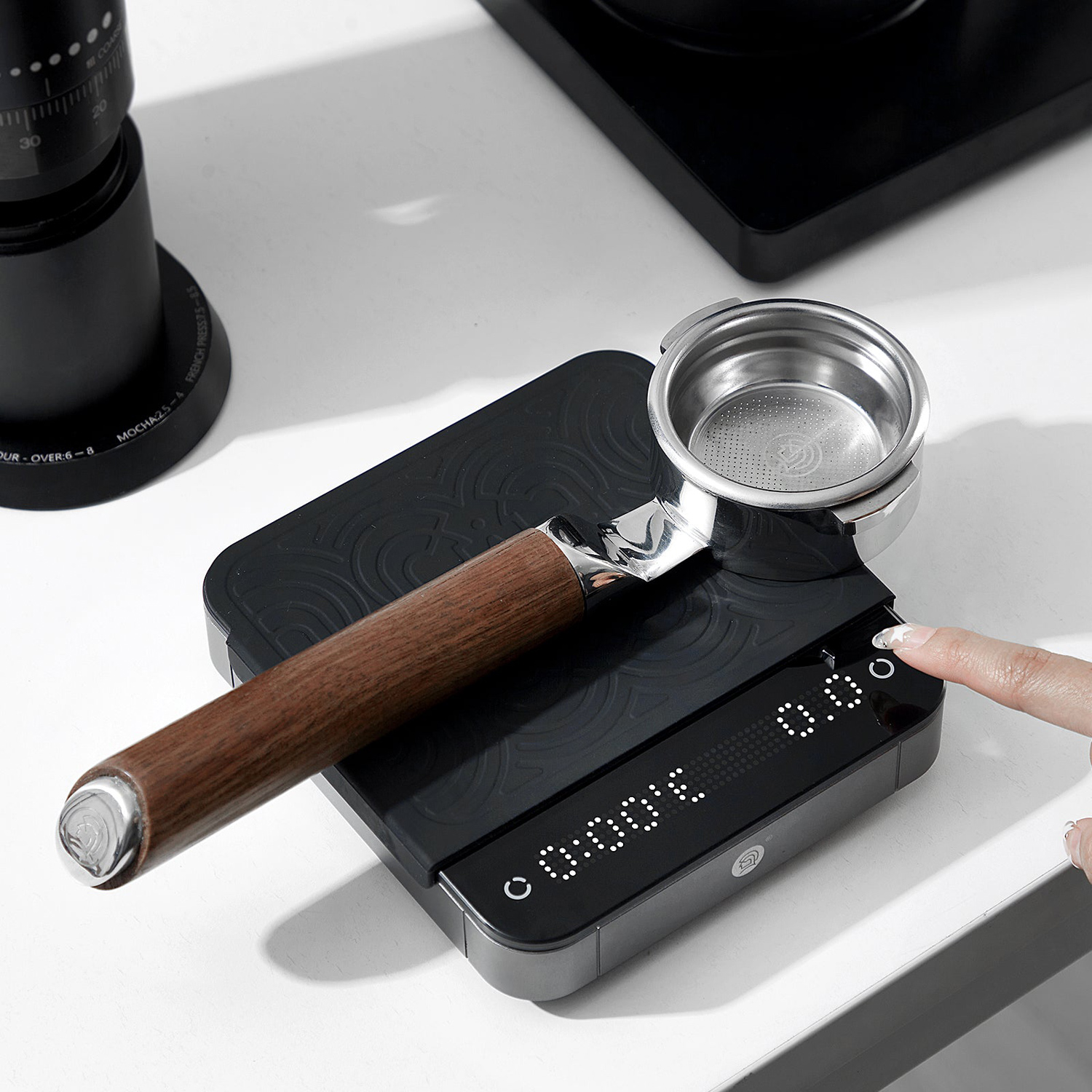 zeroHero - Waga do kawy Smart Coffee Scale 3.0 czarna