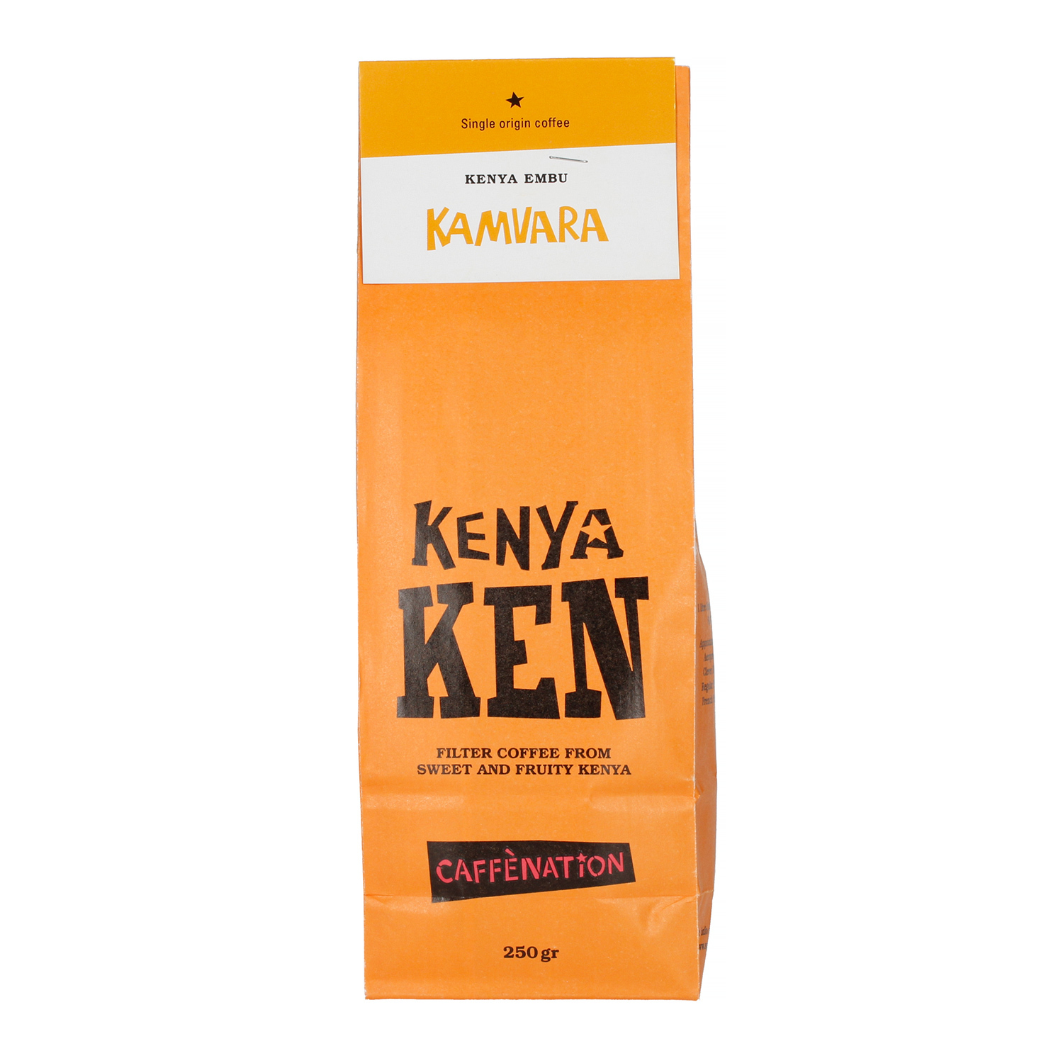Caffenation - Kenya Embu Kamvara AA Washed Filter 250g