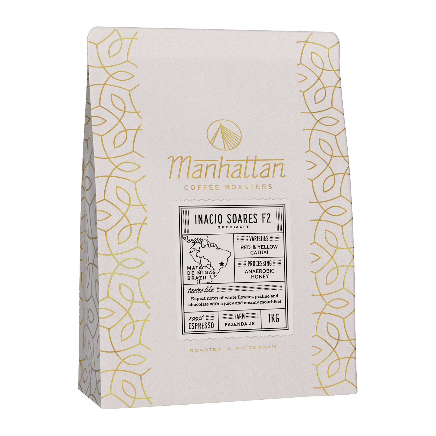 Manhattan Coffee Roasters - Brazylia Inacio Soares F2 Anaerobic Honey Espresso 1kg