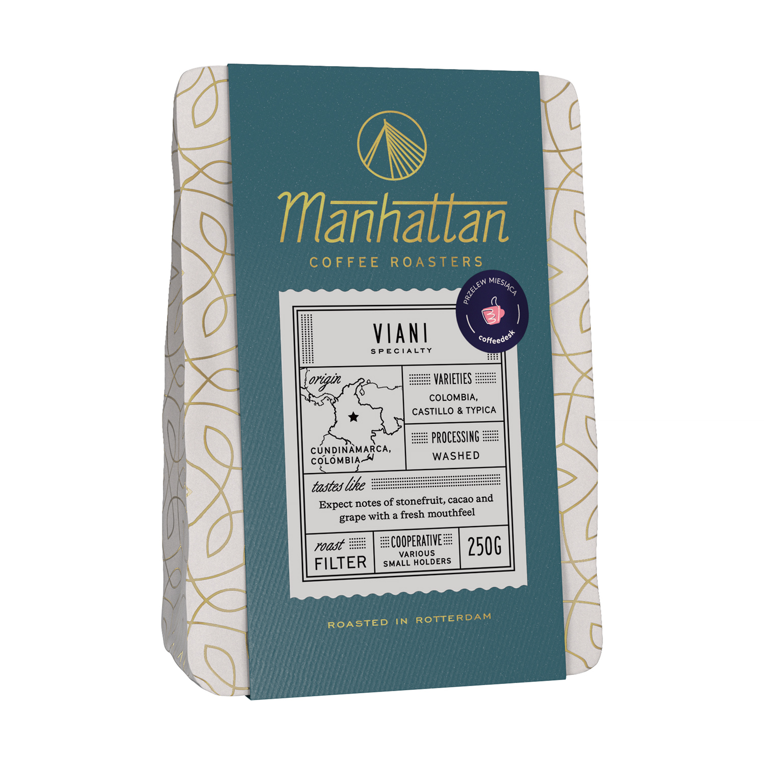 FILTER OF THE MONTH: Manhattan Coffee Roasters - Colombia Viani Washed Filter 250g