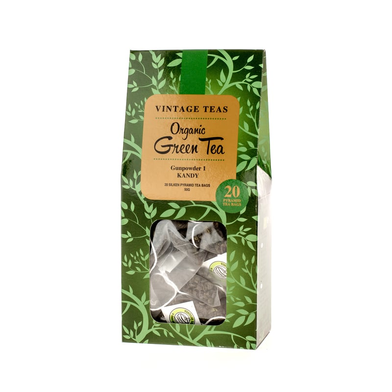 Vintage Teas Organic Green Tea - 20 teabags