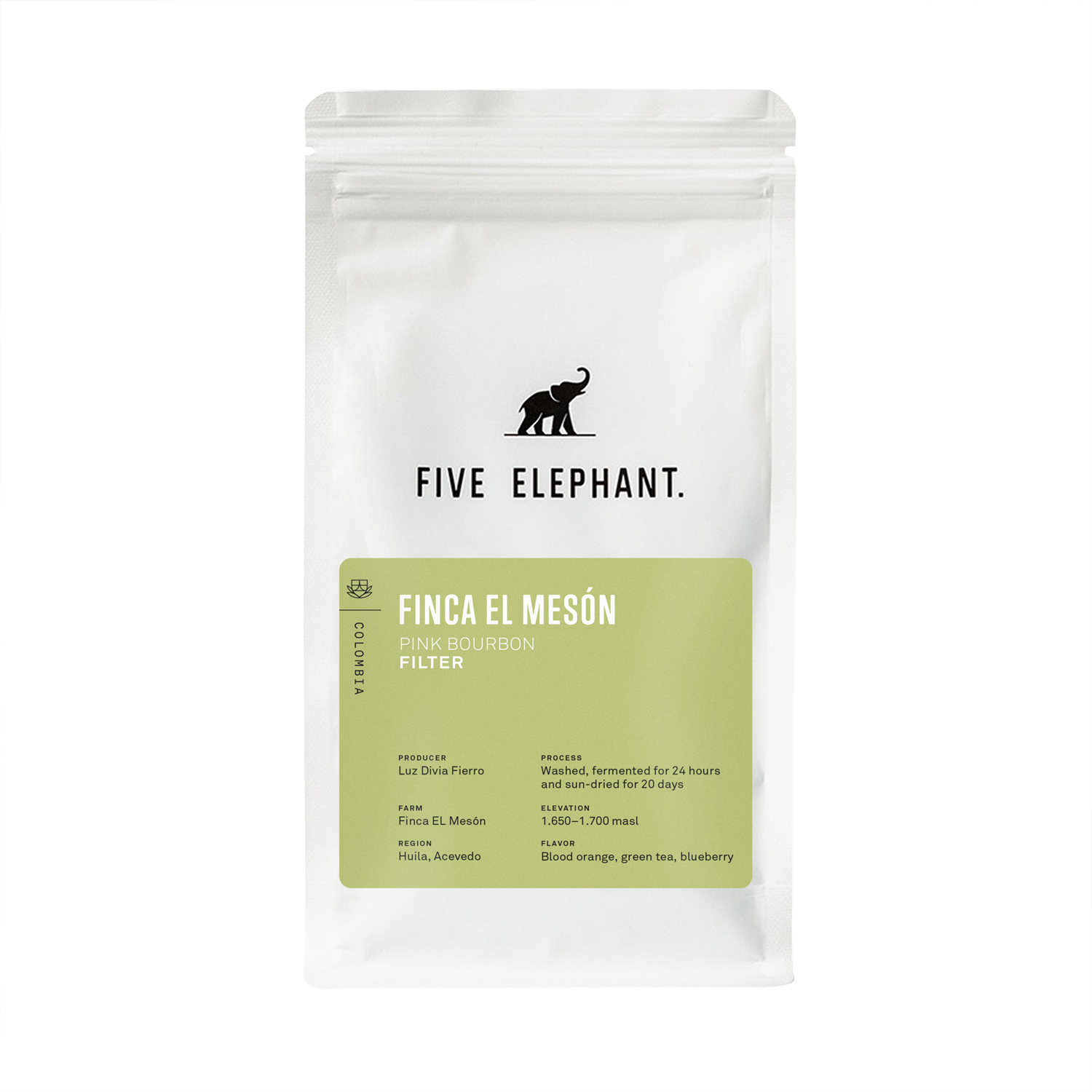Five Elephant - Colombia El Mesón Washed Filter 250 g