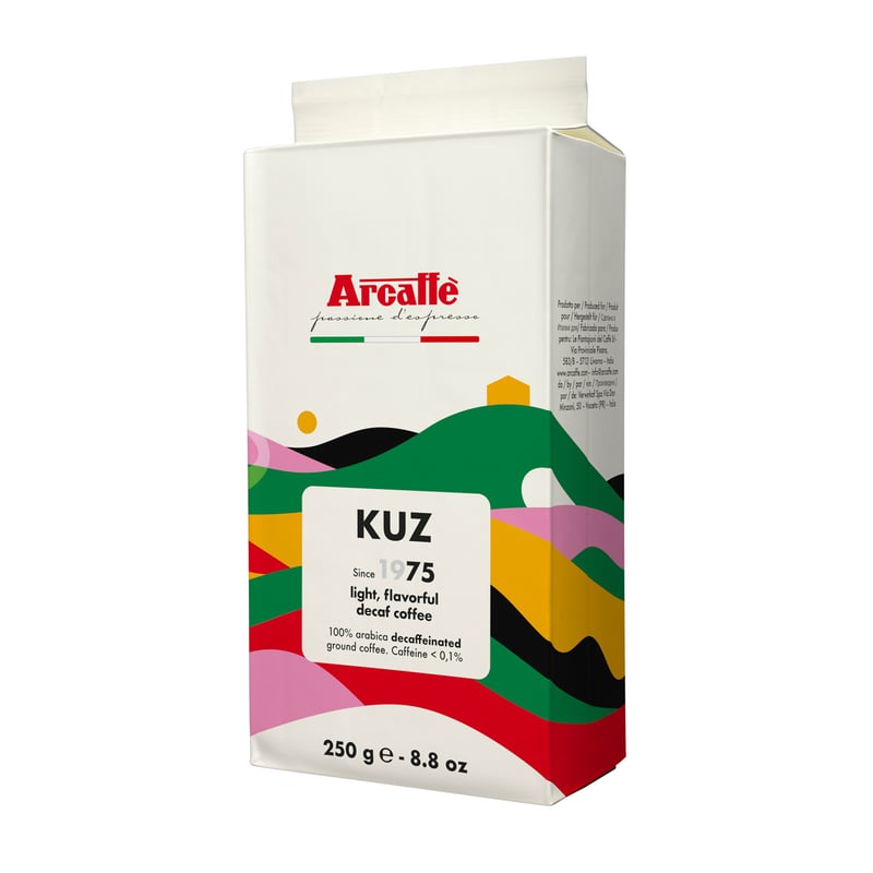 Arcaffe Kuz - Decaff Ground Coffee 250g