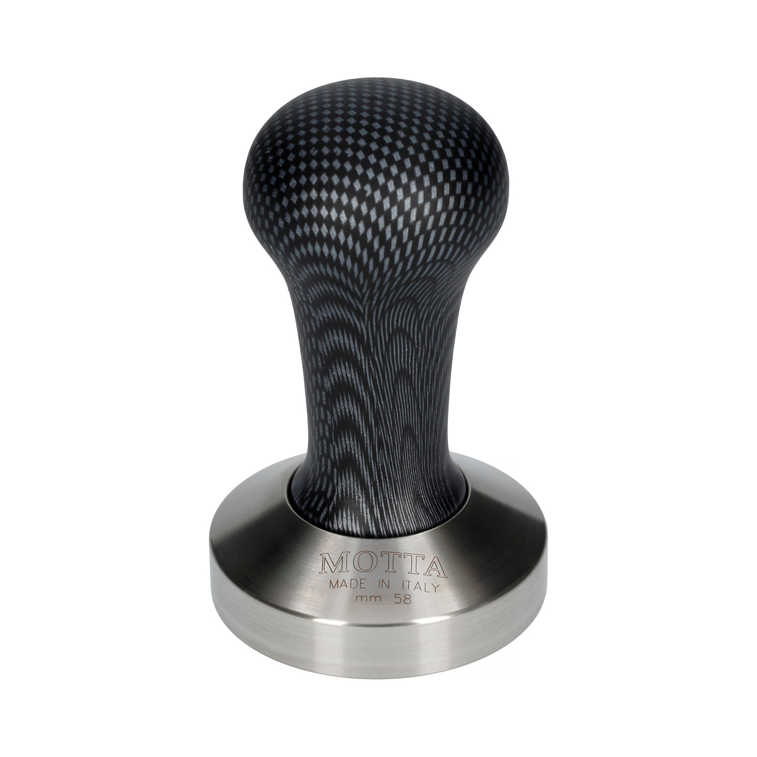 Motta Tamper Carbon Look - 58 mm