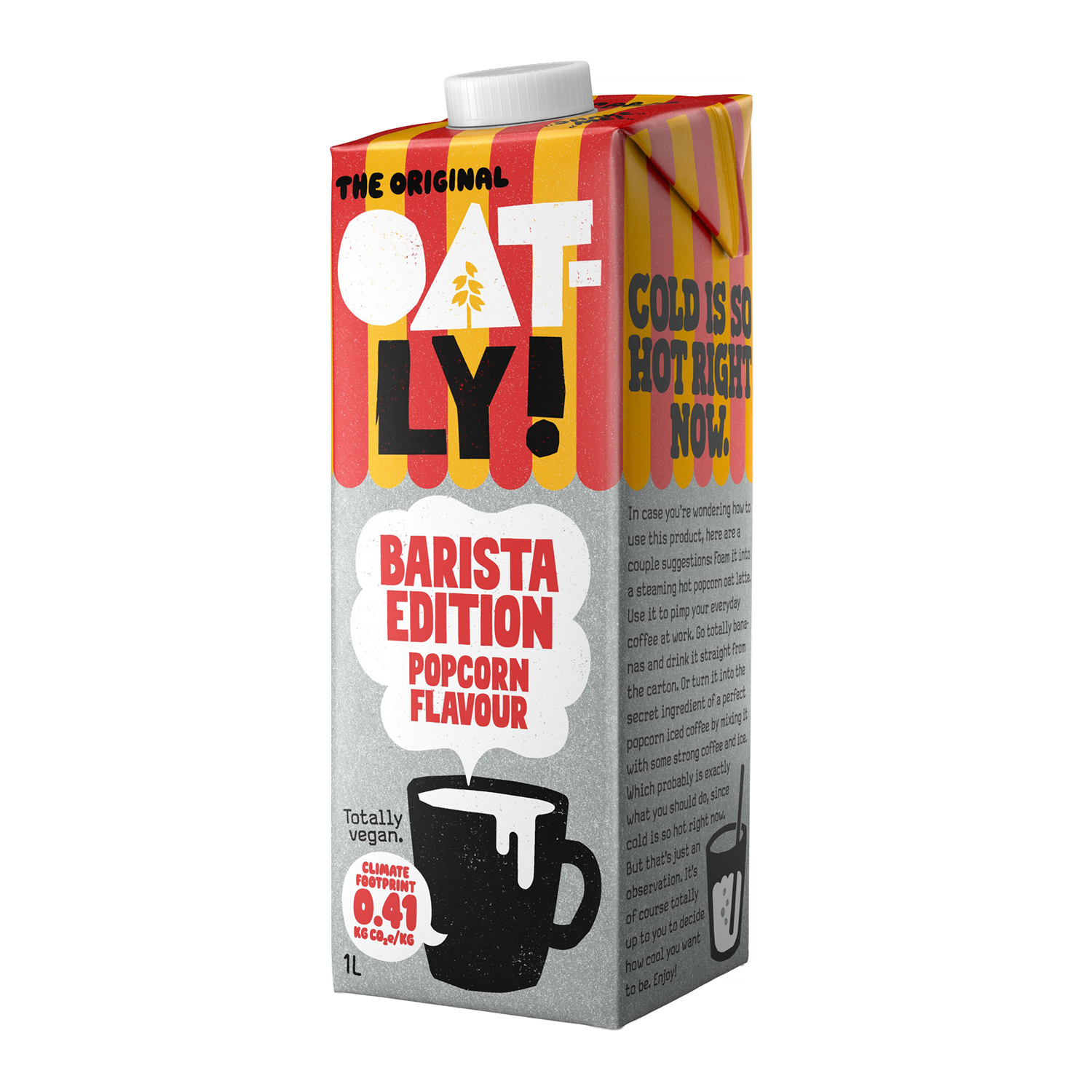 Oatly - Napój owsiany Popcorn 1L