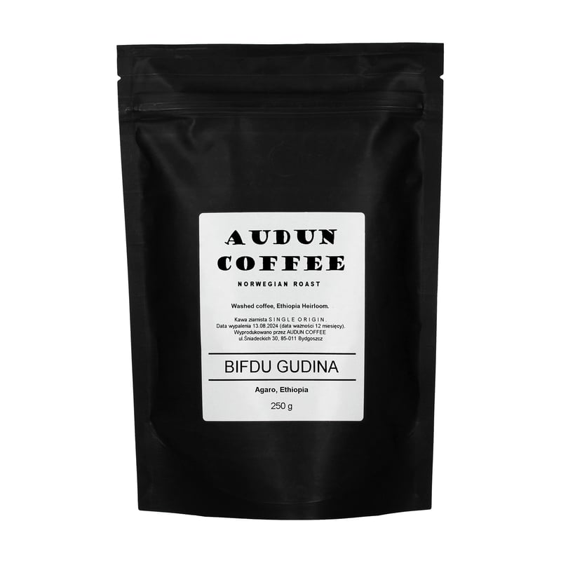 Audun Coffee - Etiopia Bifdu Gudina Washed Filter 250g