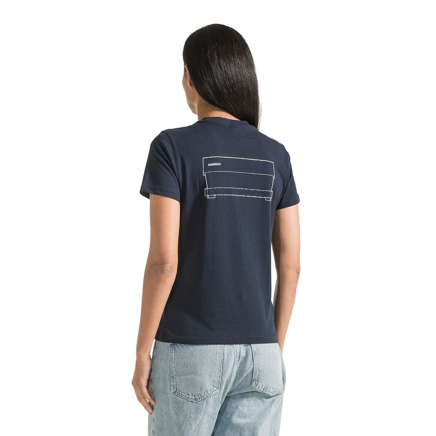 La Marzocco - koszulka damska Classic roz. M – granatowy