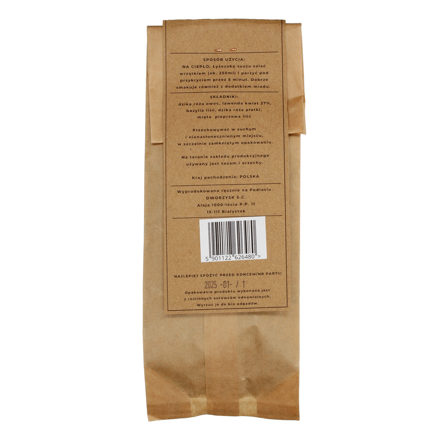 Dworzysk - Na Zdrowie - Loose Tea 50g - Refill