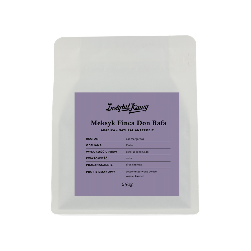 Instytut Kawy - Mexico Finca Don Rafa Natural Anaerobic Filter 250g