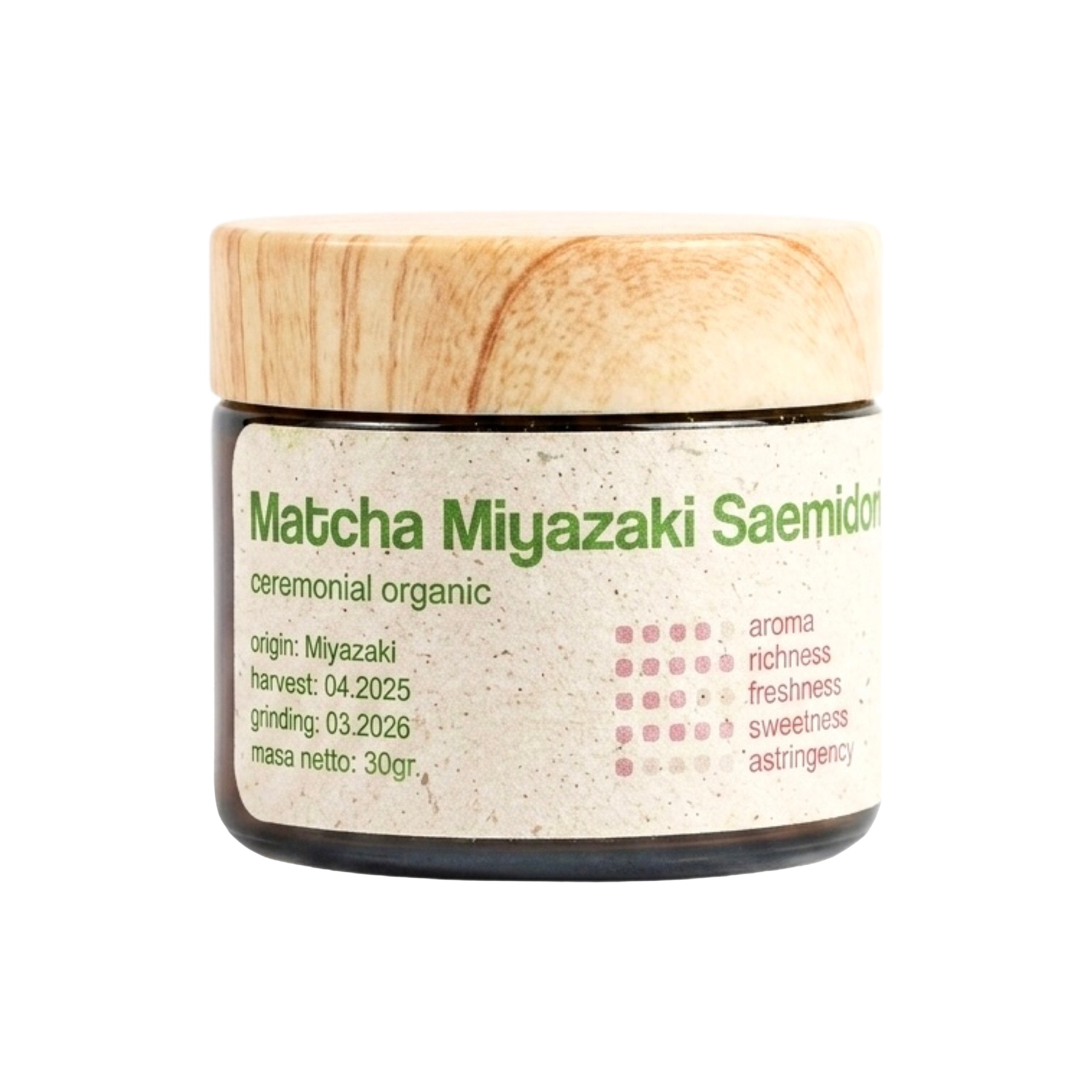 Terroir - herbata matcha Ceremonial matcha Miyazaki Saemidori 30 g