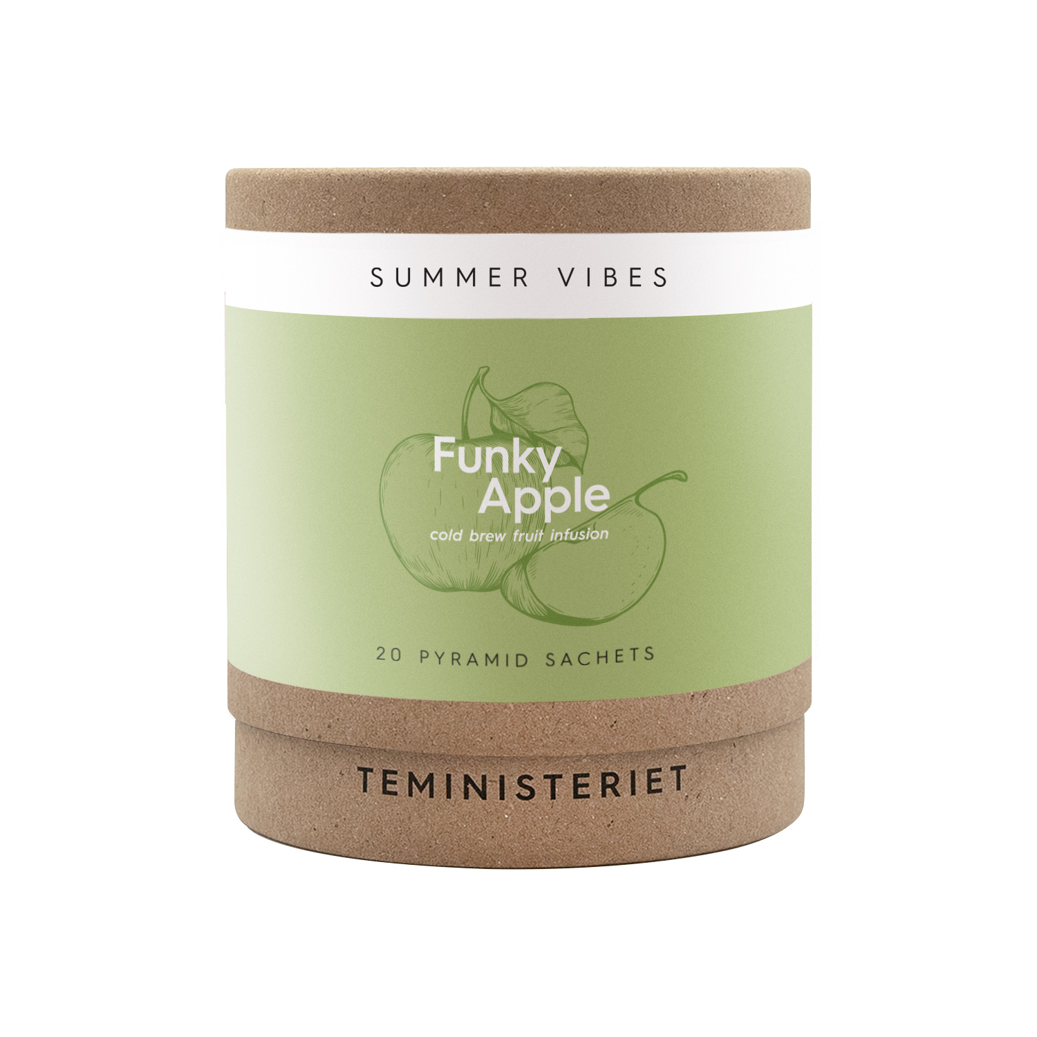 Teministeriet - herbata owocowa Summer Vibes Funky Apple - 20 saszetek