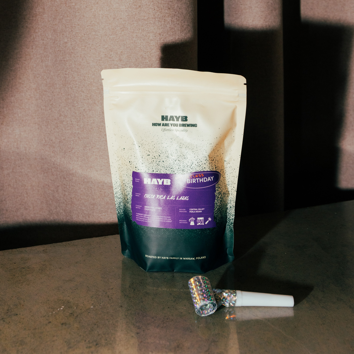 HAYB - Costa Rica Las Lajas Perla Negra Espresso 250 g