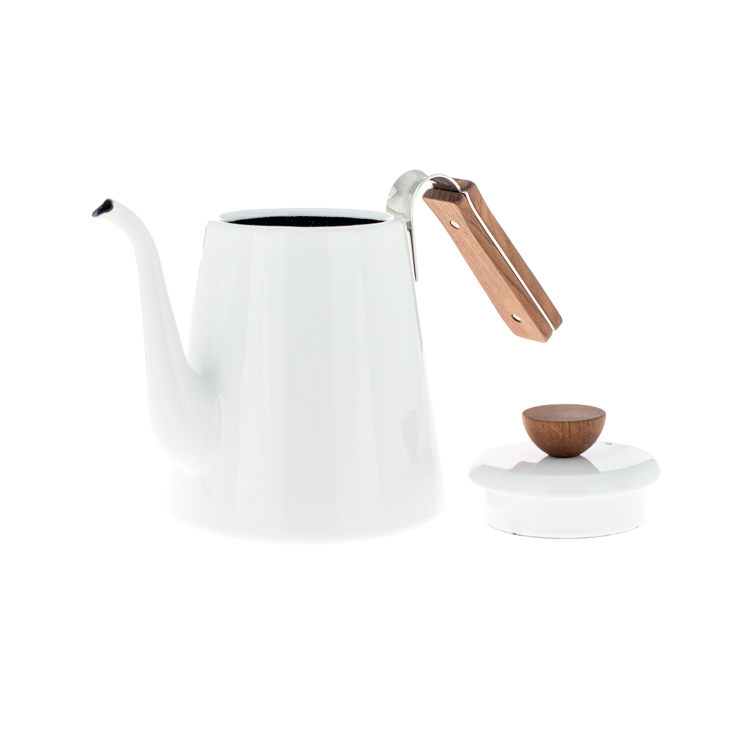 Hario Bona Coffee Enamel Drip Kettle - 0,8l