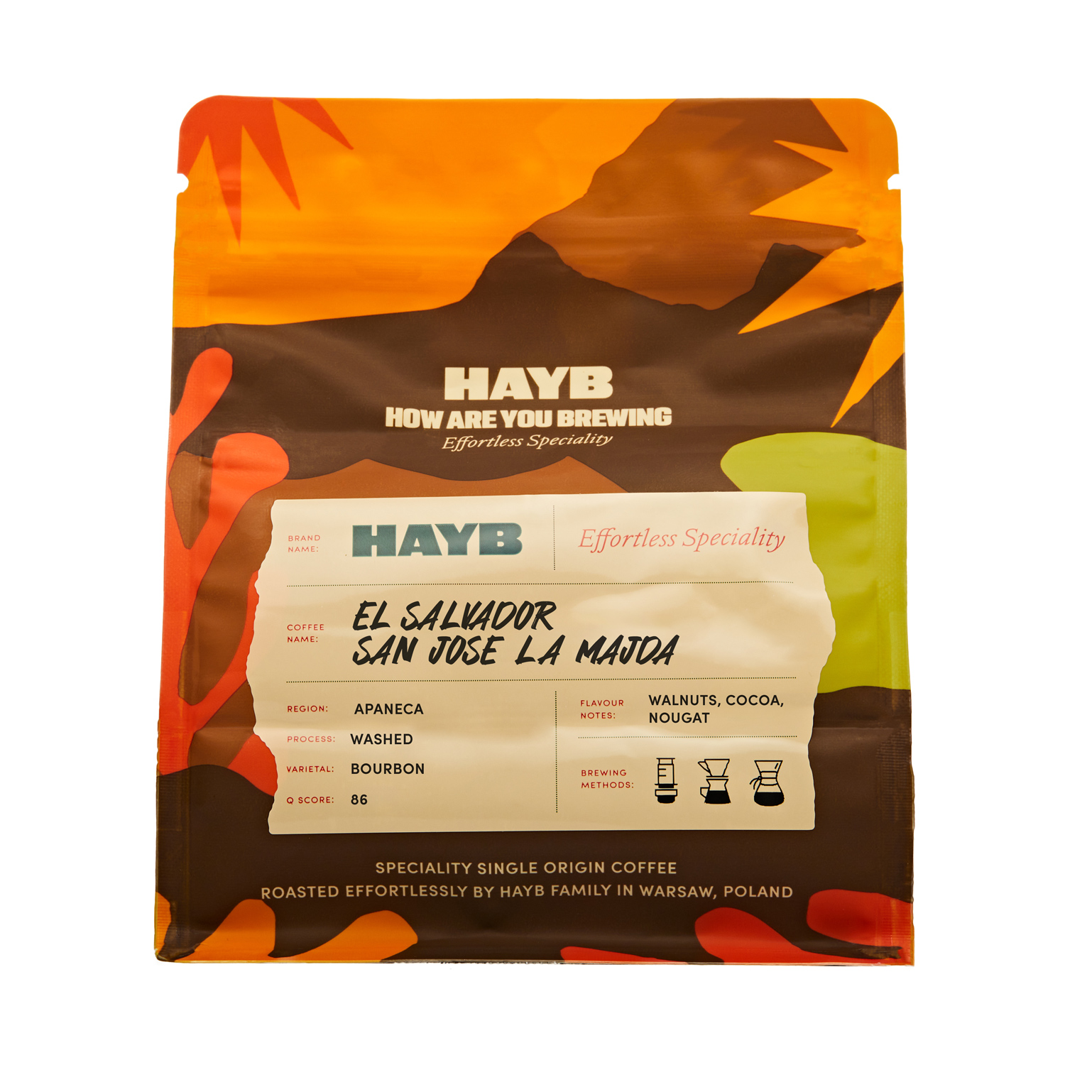 HAYB - kawa ziarnista Salwador San Jose La Majda Washed Filter 250 g