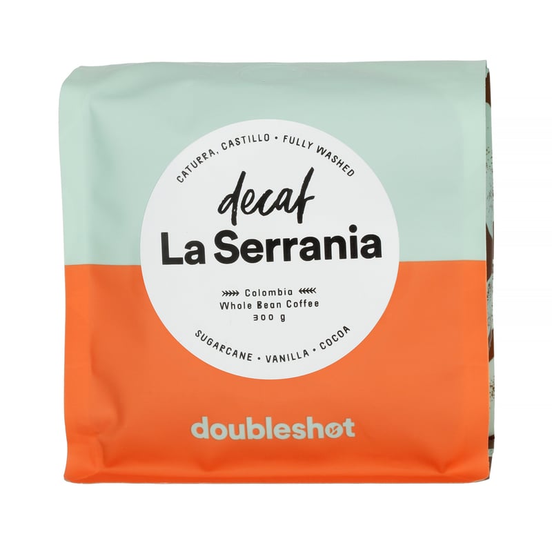 Doubleshot - Kolumbia La Serrania Decaf - Kawa bezkofeinowa Filter 300g