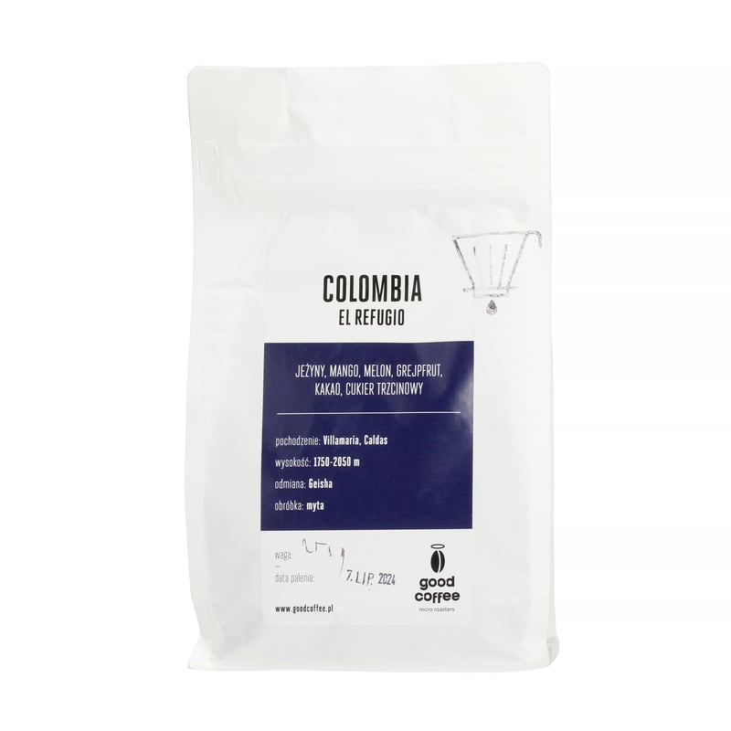 Good Coffee - Kolumbia El Refugio Washed Filter 250g